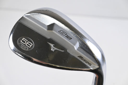 Mizuno S18 Lob Wedge / 58 Degree / X-Flex AMT Tour White X100 Steel Shaft