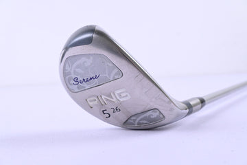 Ladies Ping Serene #5 Hybrid / 26 Degree / Ladies Flex Ping ULT 210 Shaft