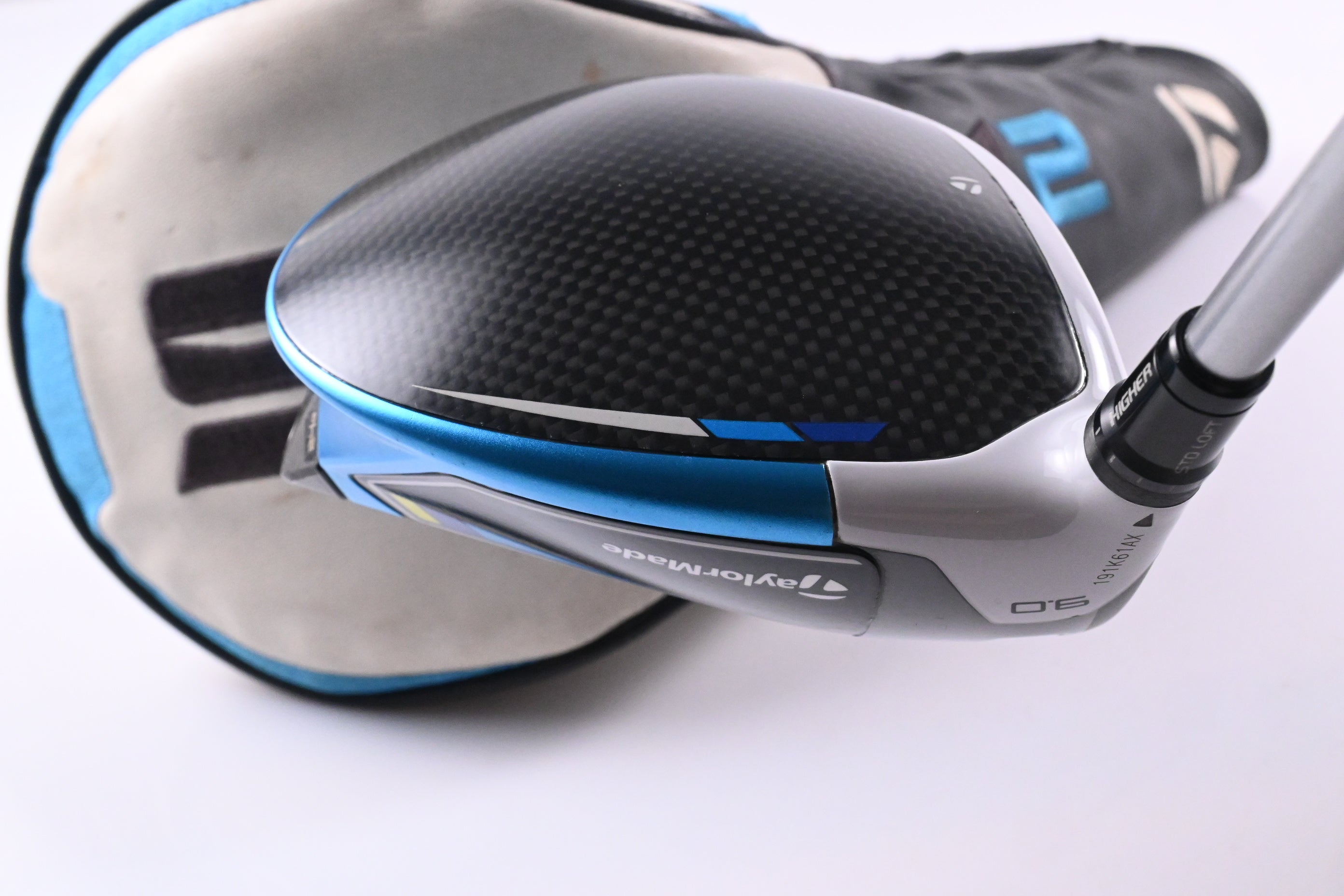 Left Hand Taylormade SIM2 Max Driver / 9 Degree / Stiff Flex Kuro Kage Silver 60