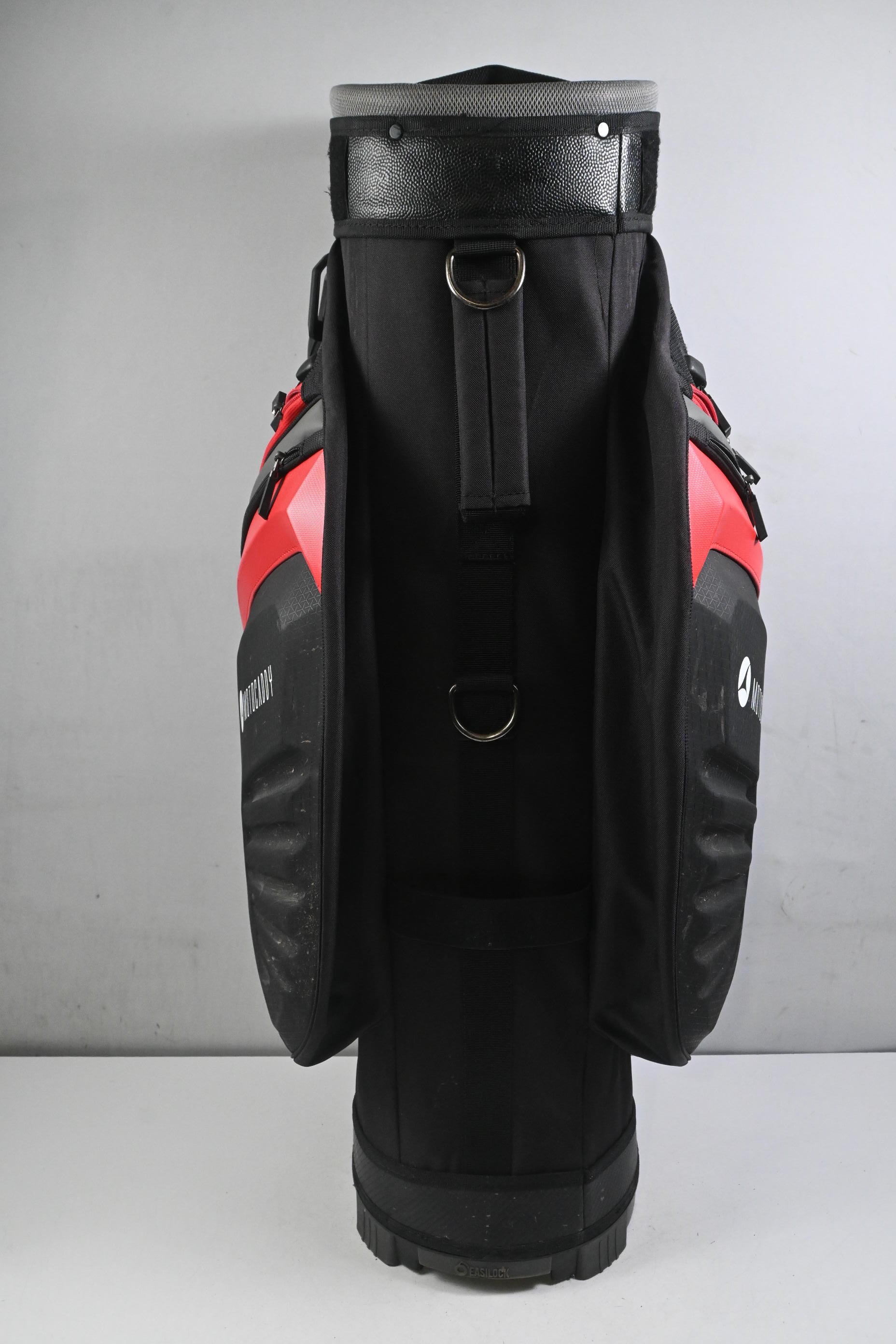Motocaddy Pro Series Cart Bag / 14-Way Divider / Black, Grey & Red