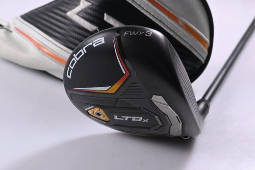 Cobra LTDx #3 Wood / 15 Degree / Stiff Flex HZRDUS iM10 Smoke 60 Shaft