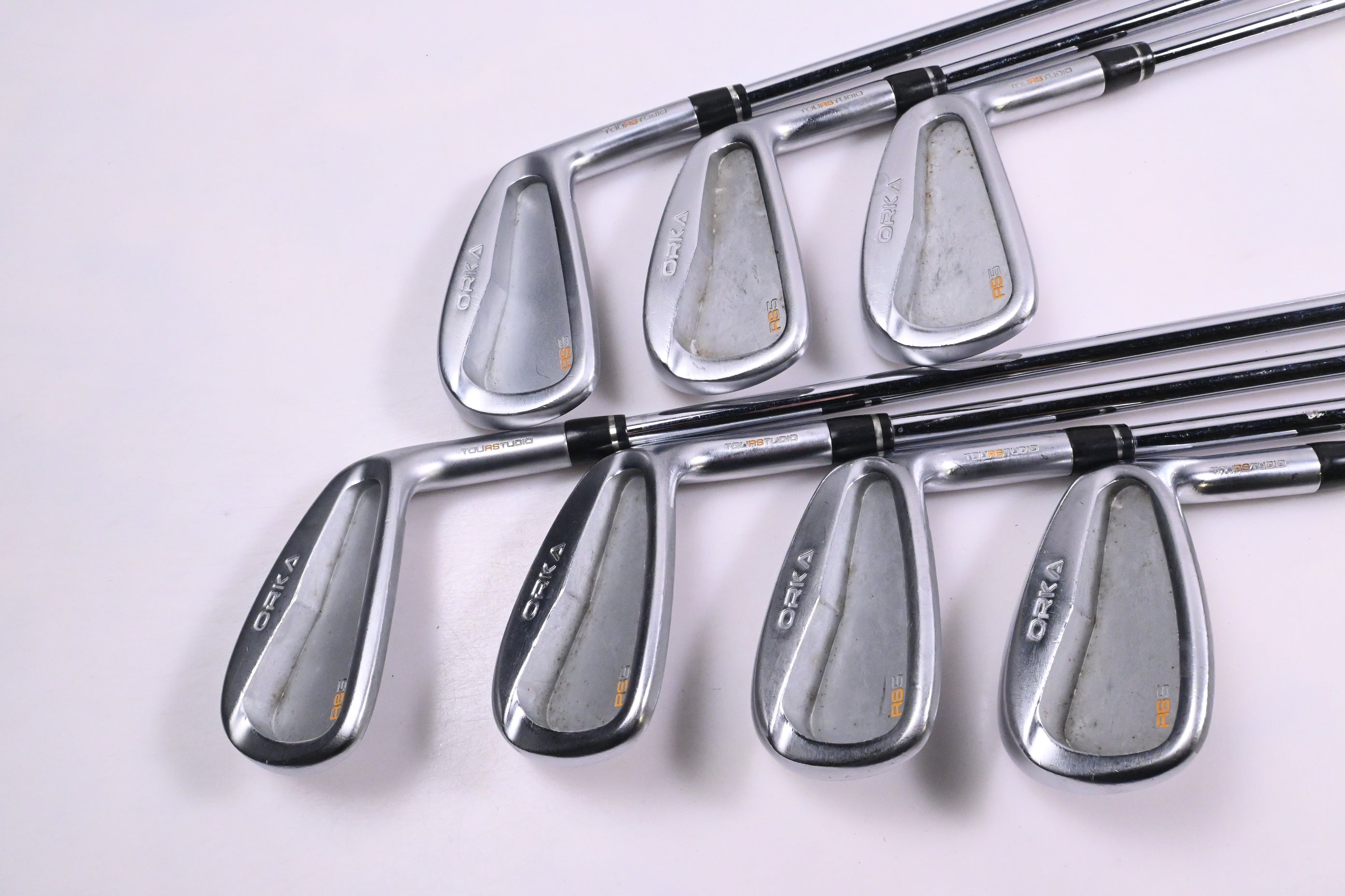 Orka RS5 Irons / 4-PW / Regular Flex Flatline Shafts