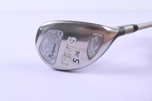 Ladies Ping Serene #5 Hybrid / 26 Degree / Ladies Flex Ping ULT 210 Shaft