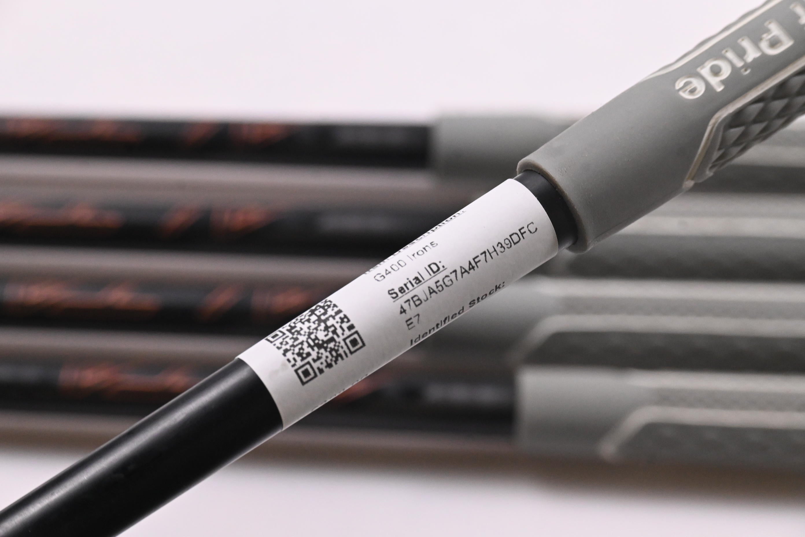 Ping G400 Irons / 7-PW / Orange Dot / Senior Flex Ping Alta CB Shafts
