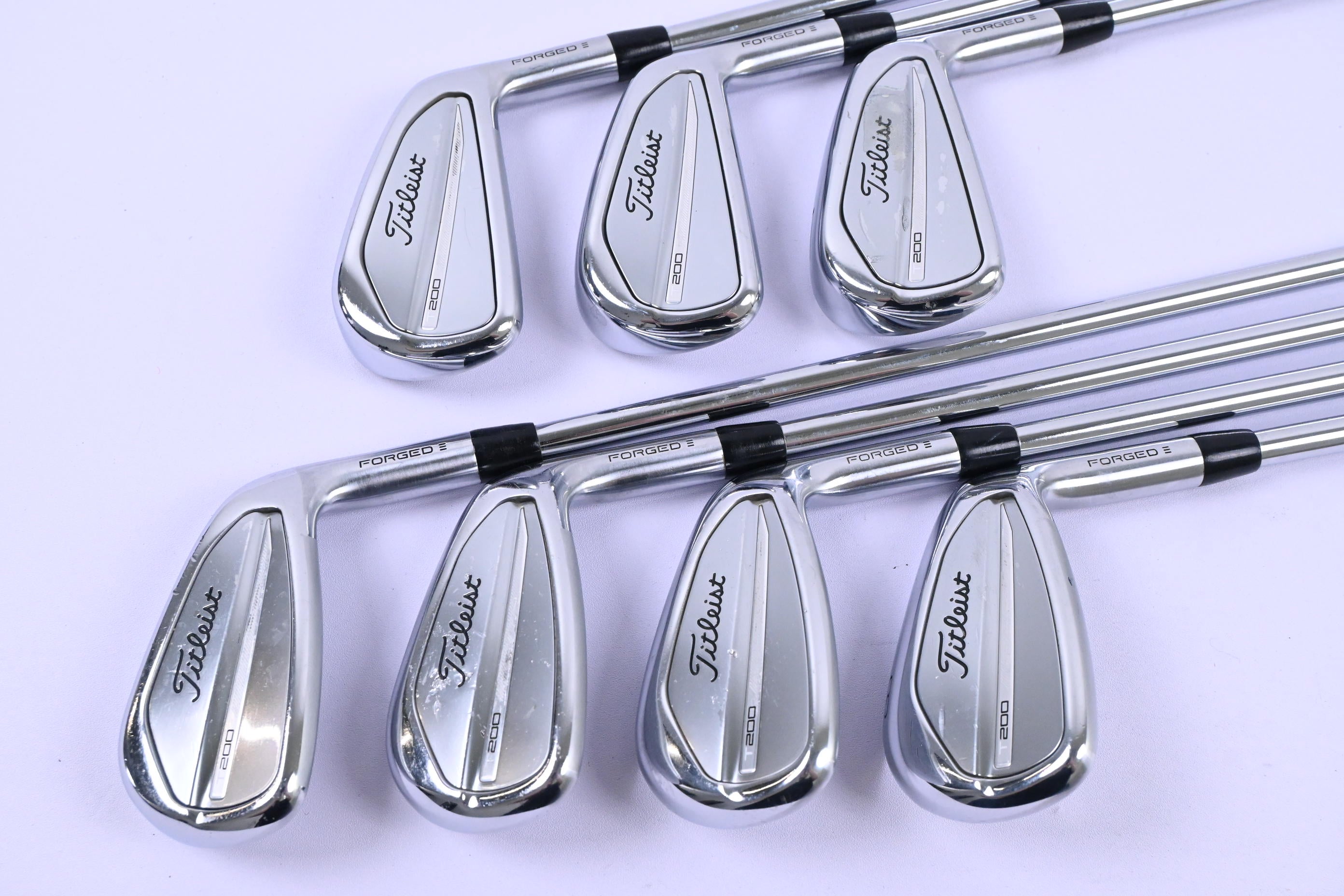 Titleist T200 2023 Irons / 5-PW+GW / Regular Flex AMT Red R300 Shafts
