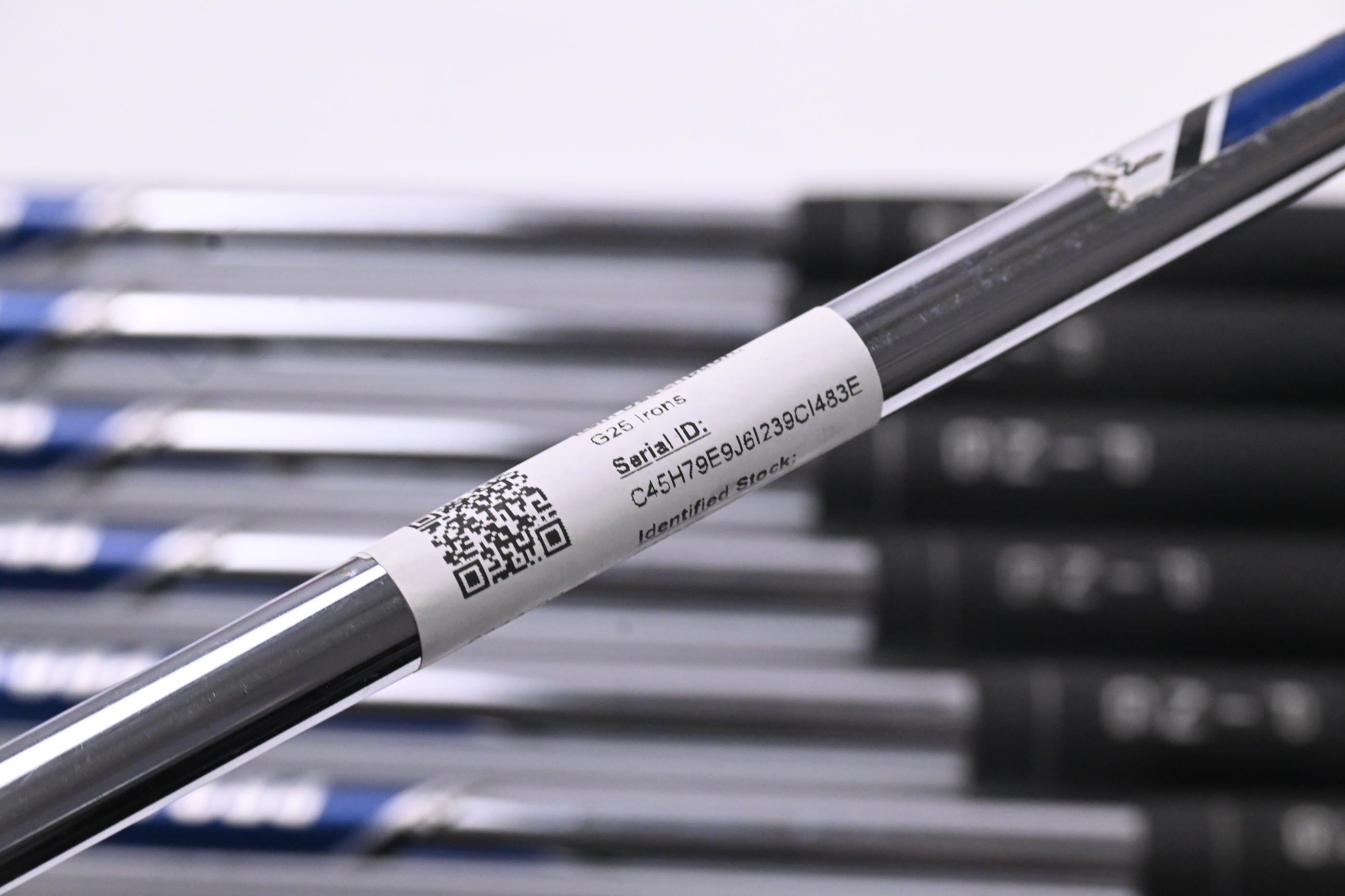 Ping G25 Irons / 4-PW+GW / Orange Dot / Stiff Flex Project X Shafts