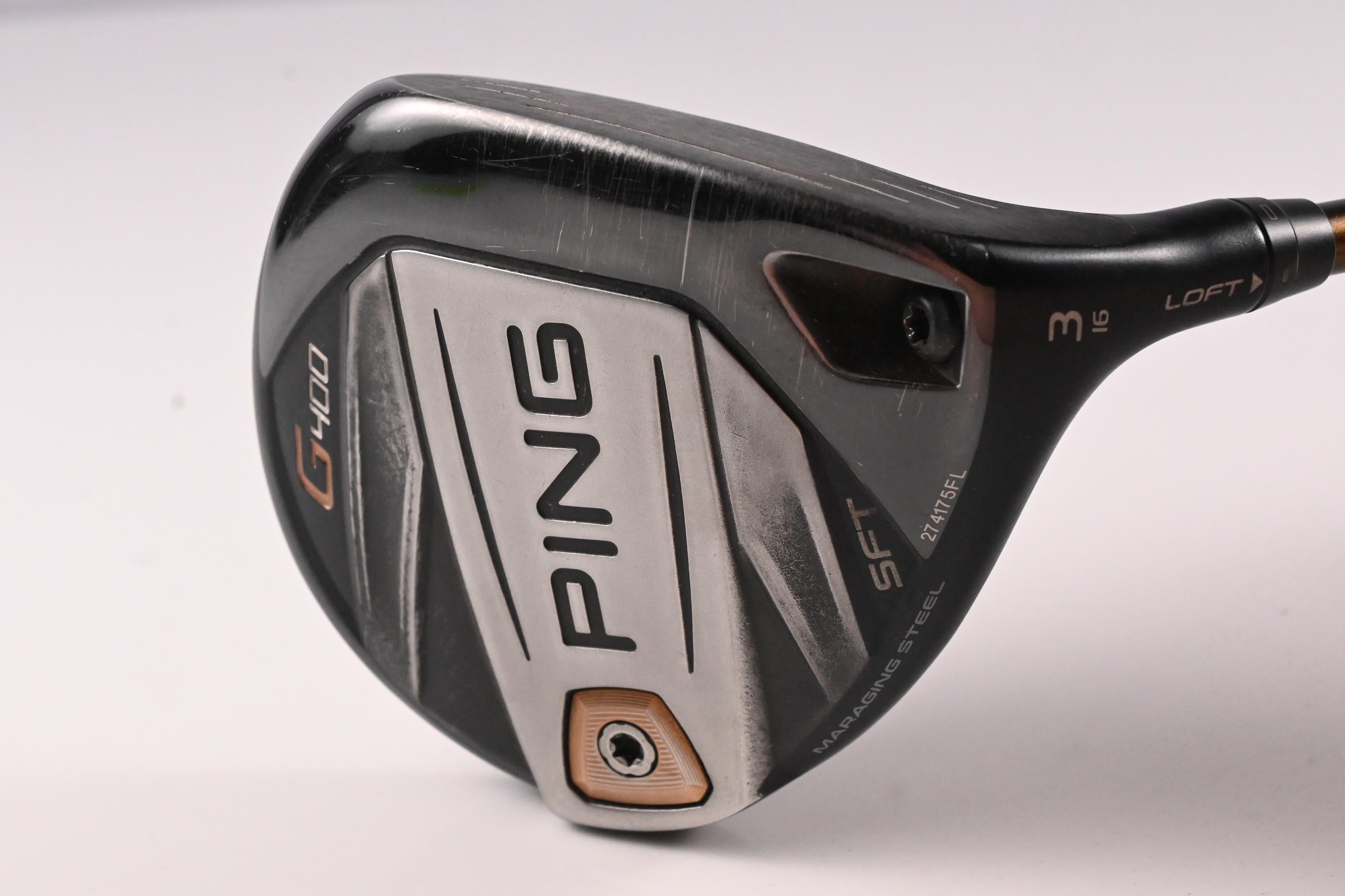 Ping G400 #3 Wood / 16 Degree / Regular Flex Ping Alta CB 65 Shaft