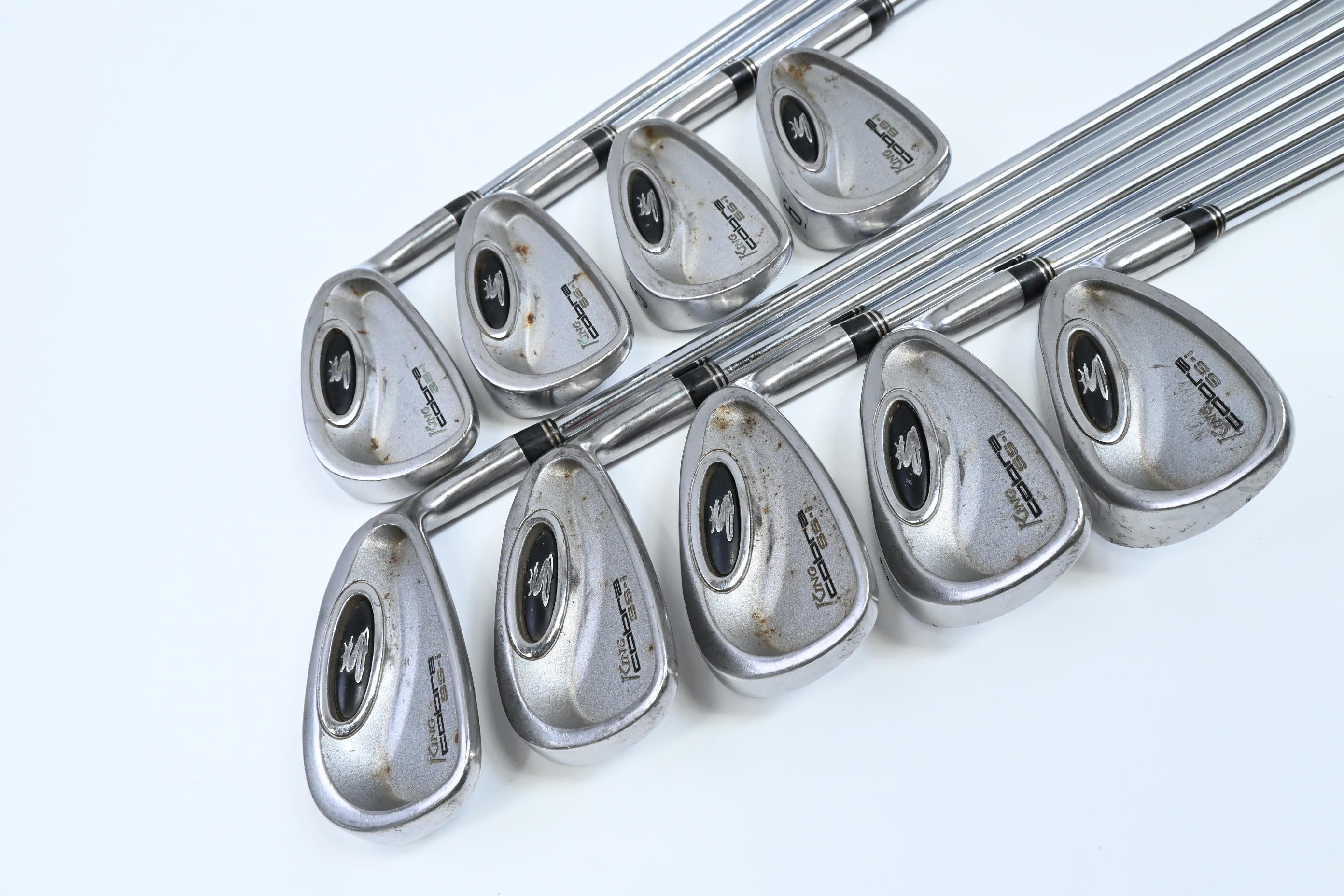Cobra SS Irons / 3-PW+50° / Regular Flex Cobra Steel Shafts