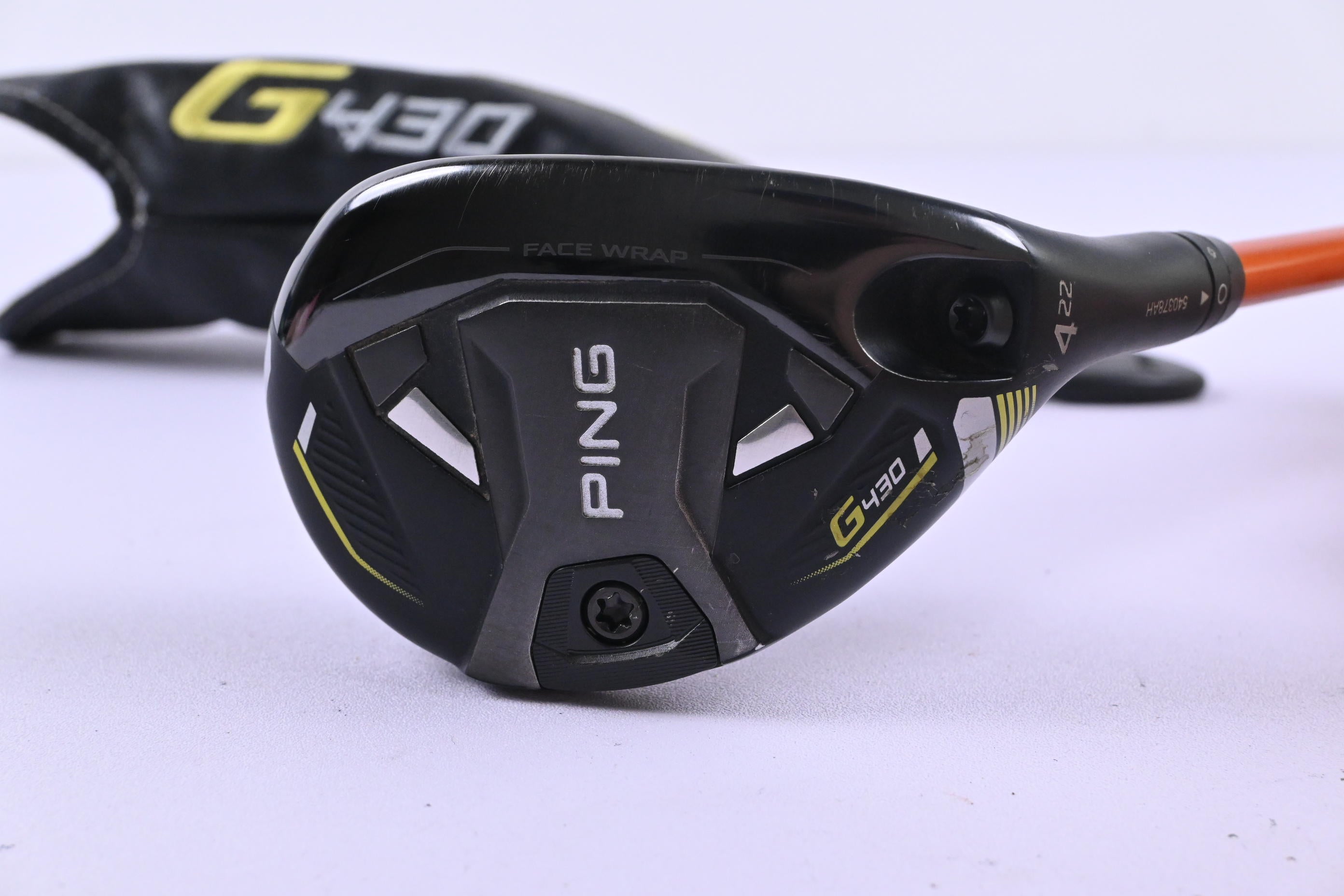 Ping G430 #4 Hybrid / 22 Degree / Stiff Flex Tour AD DI-85 Orange HY Shaft