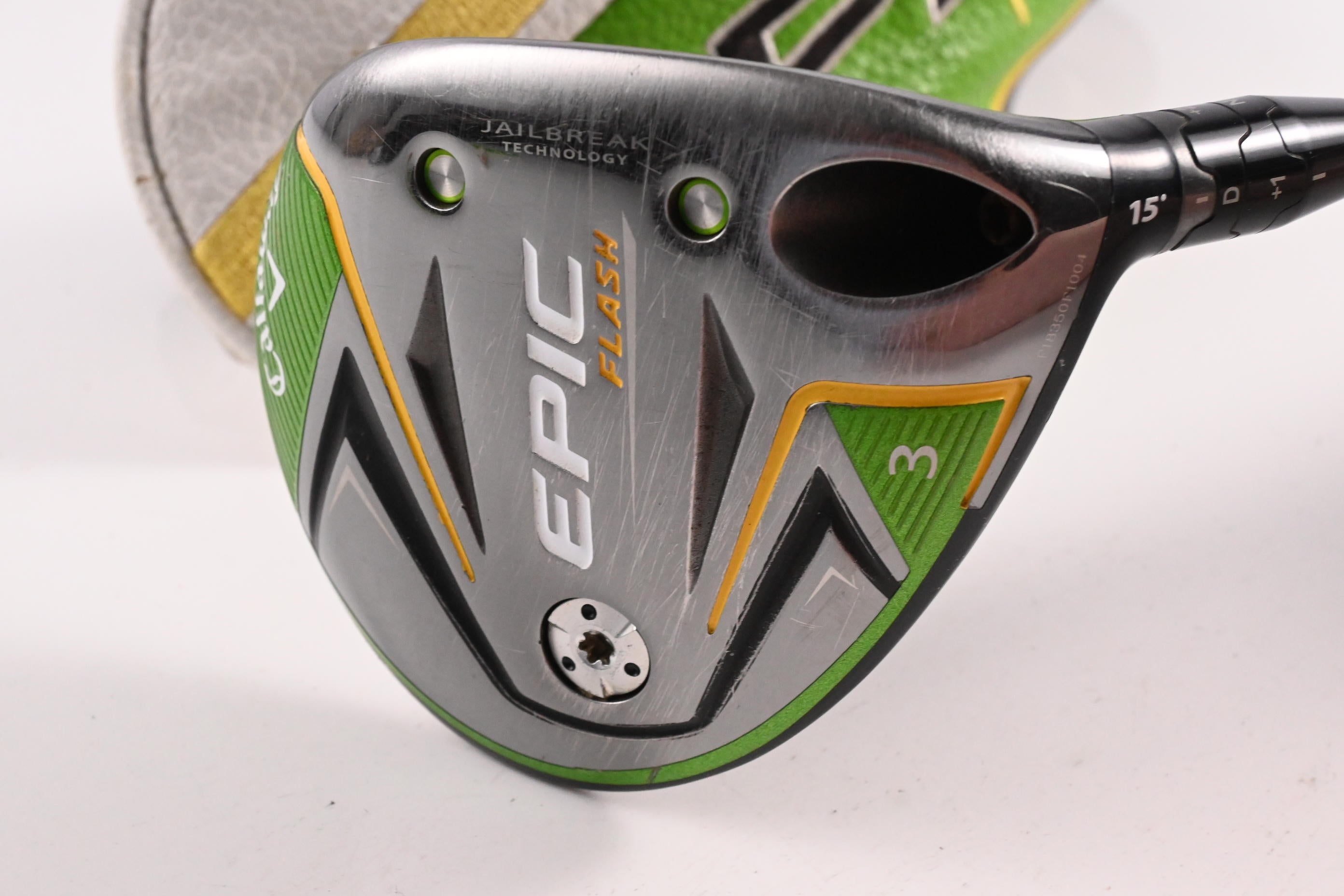 Callaway Epic Flash #3 Wood / 15 Degree / Regular Flex Tensei AV Blue 75 Shaft