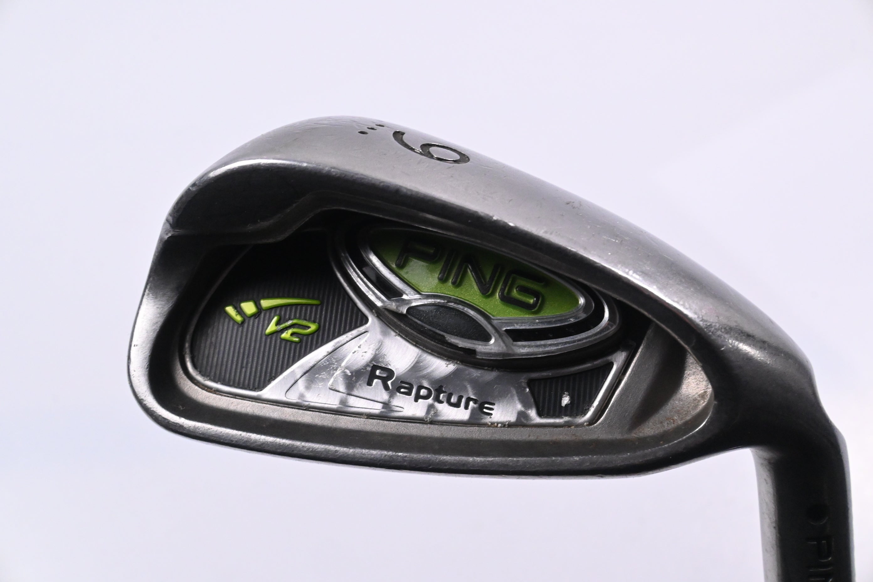 Ping Rapture V2 #9 Iron / Black Dot / Regular Flex Ping Shaft