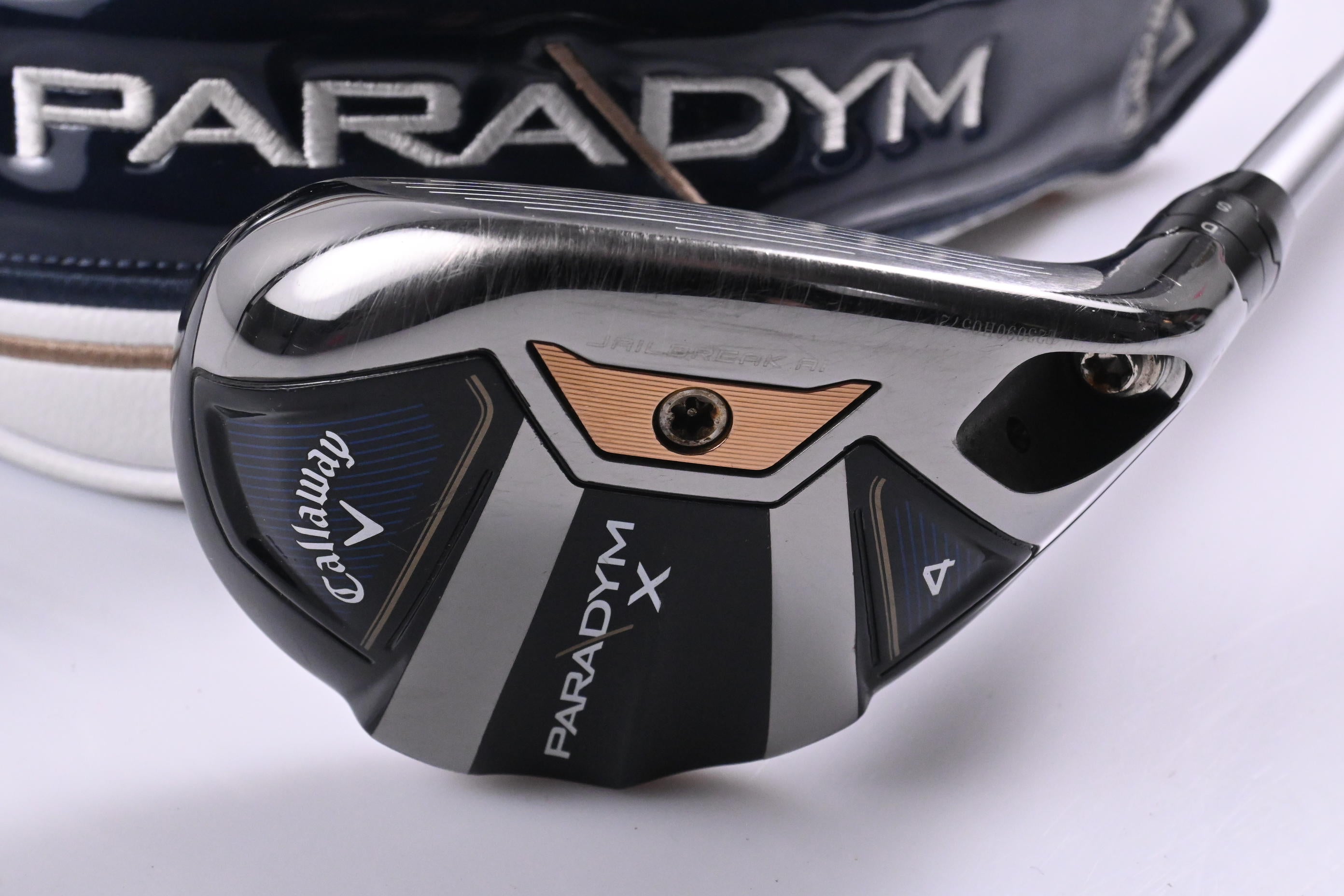 Callaway Paradym X #4 Hybrid / 21 Degree / Senior Flex Aldila Ascent 50 Shaft