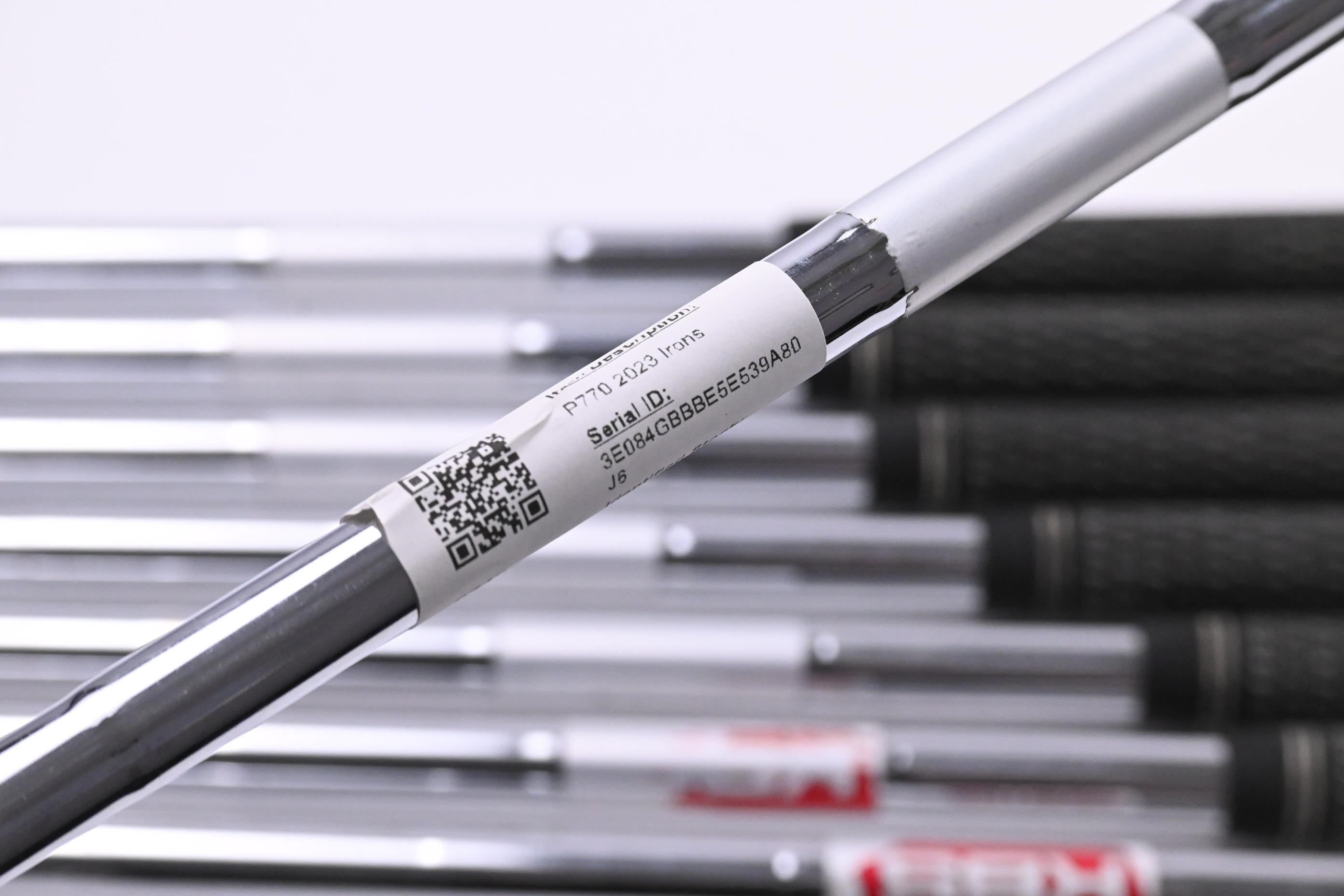 Taylormade P770 2023 Irons / 3-PW / Stiff Flex KBS Tour Lite Shafts