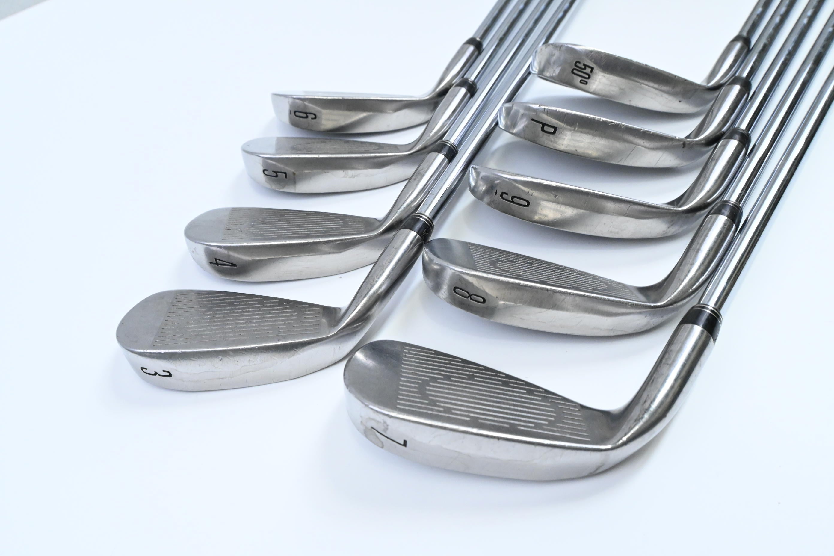 Cobra SS Irons / 3-PW+50° / Regular Flex Cobra Steel Shafts