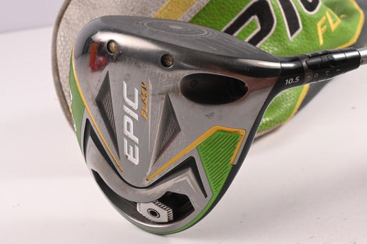 Callaway Epic Flash Driver / 10.5 Degree / Regular Flex Evenflow Silver 55 Shaft