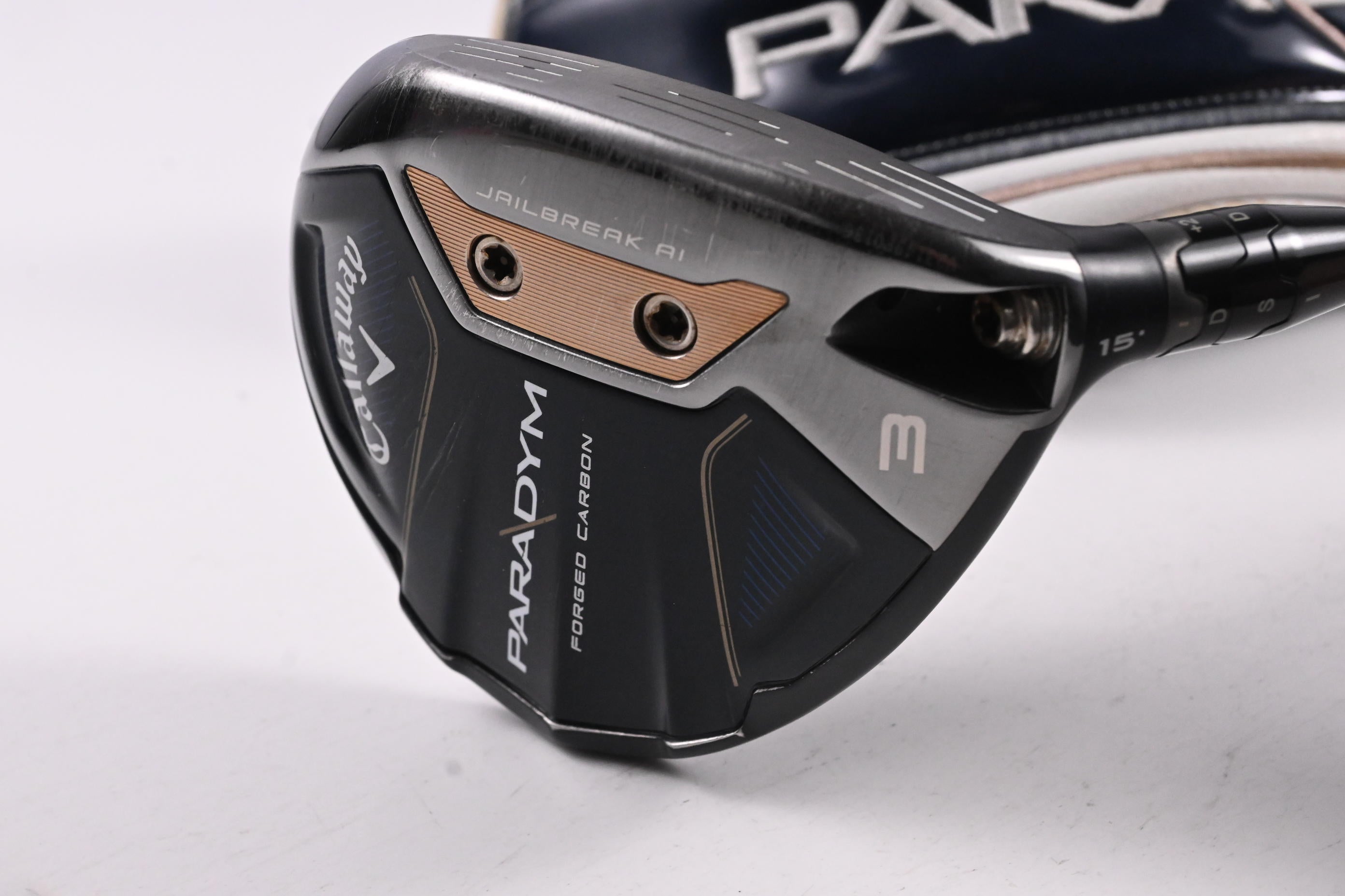 Callaway Paradym #3 Wood / 15 Degree / Regular Flex ACCRA FX Blue 100F Shaft