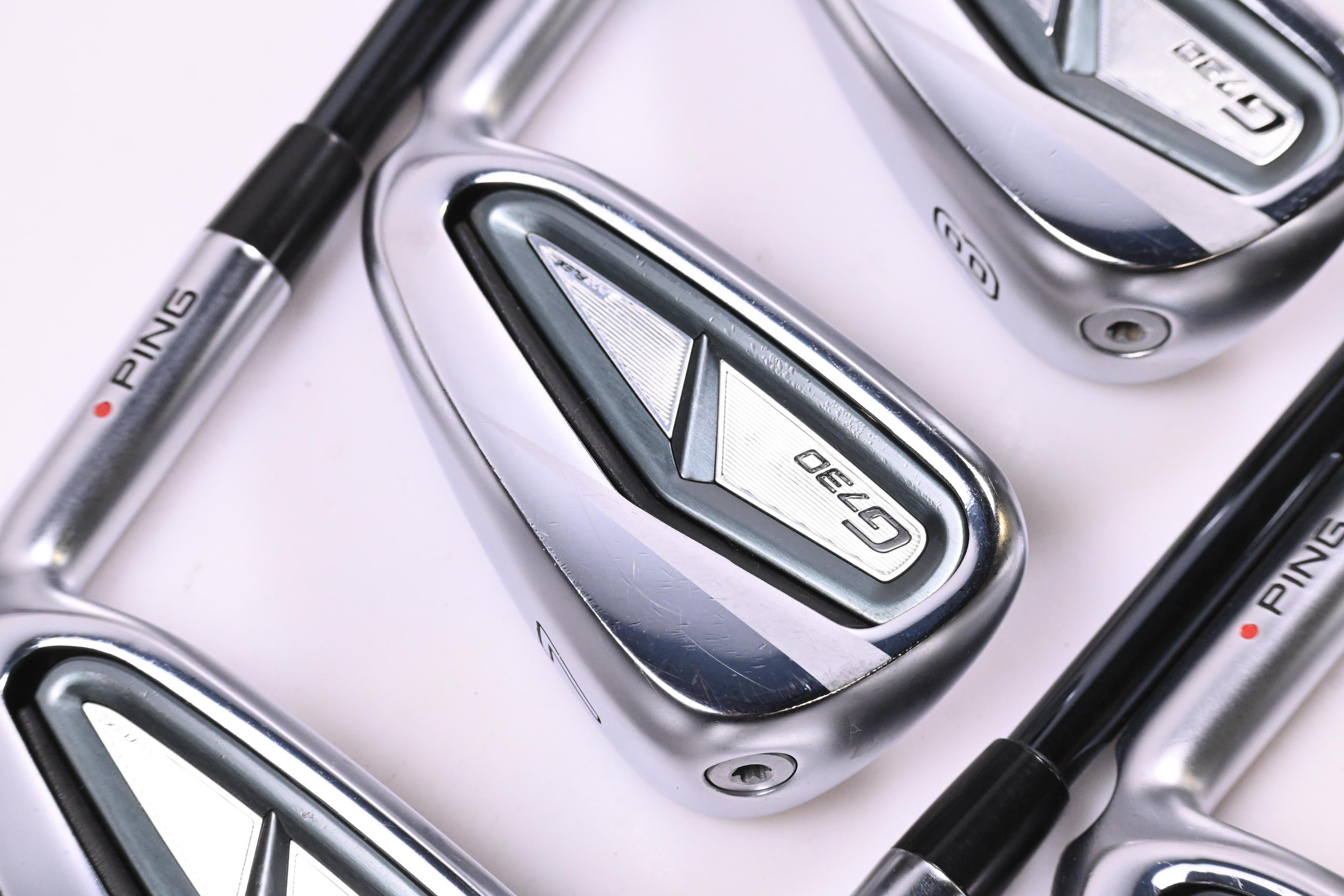 Ping G730 Irons / 6-PW+56° / Red Dot / Regular Flex UST Recoil Dart 75 Shafts