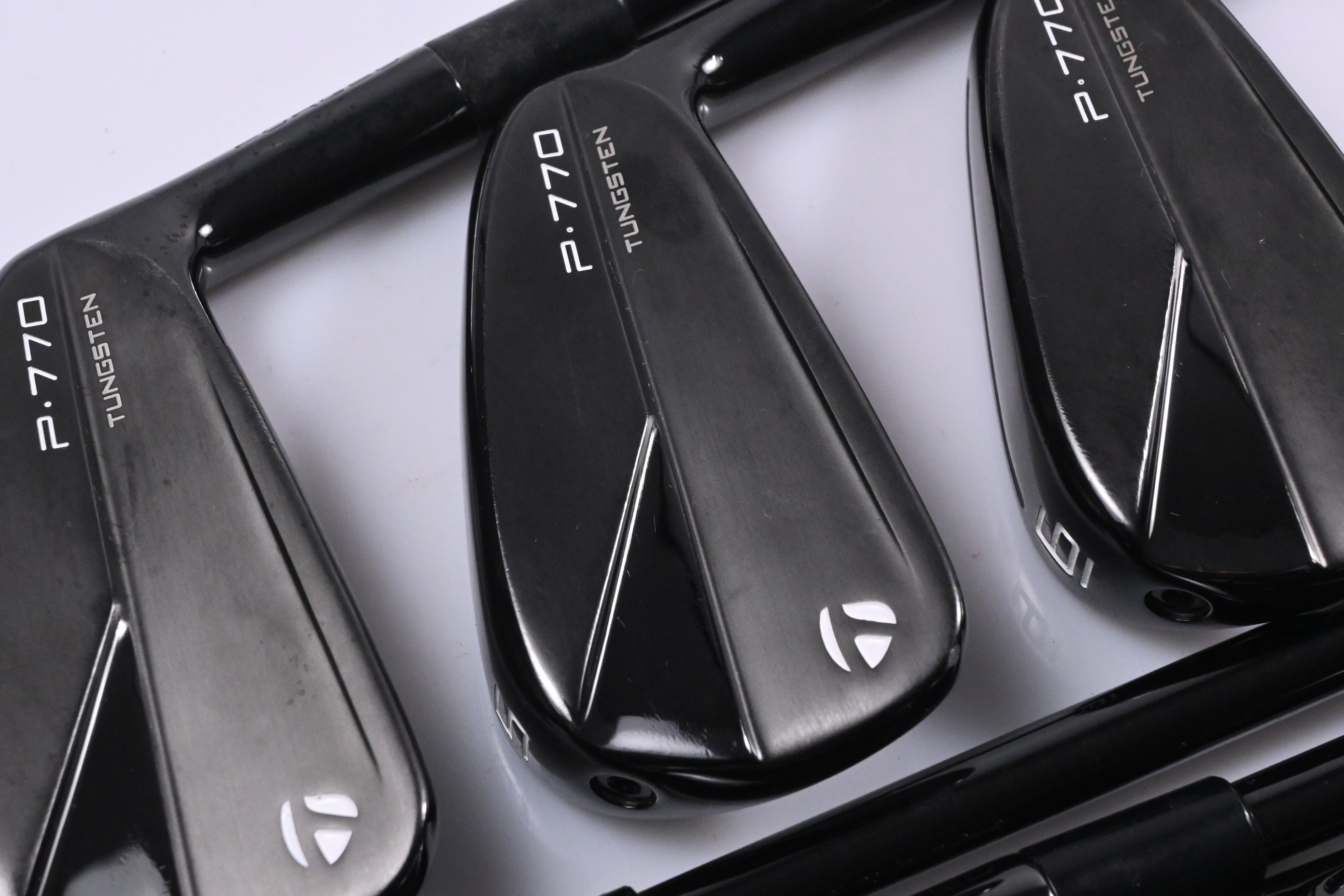 Taylormade P770 2023 Phantom Black Irons / 4-PW / Stiff Flex KBS Tour Shafts