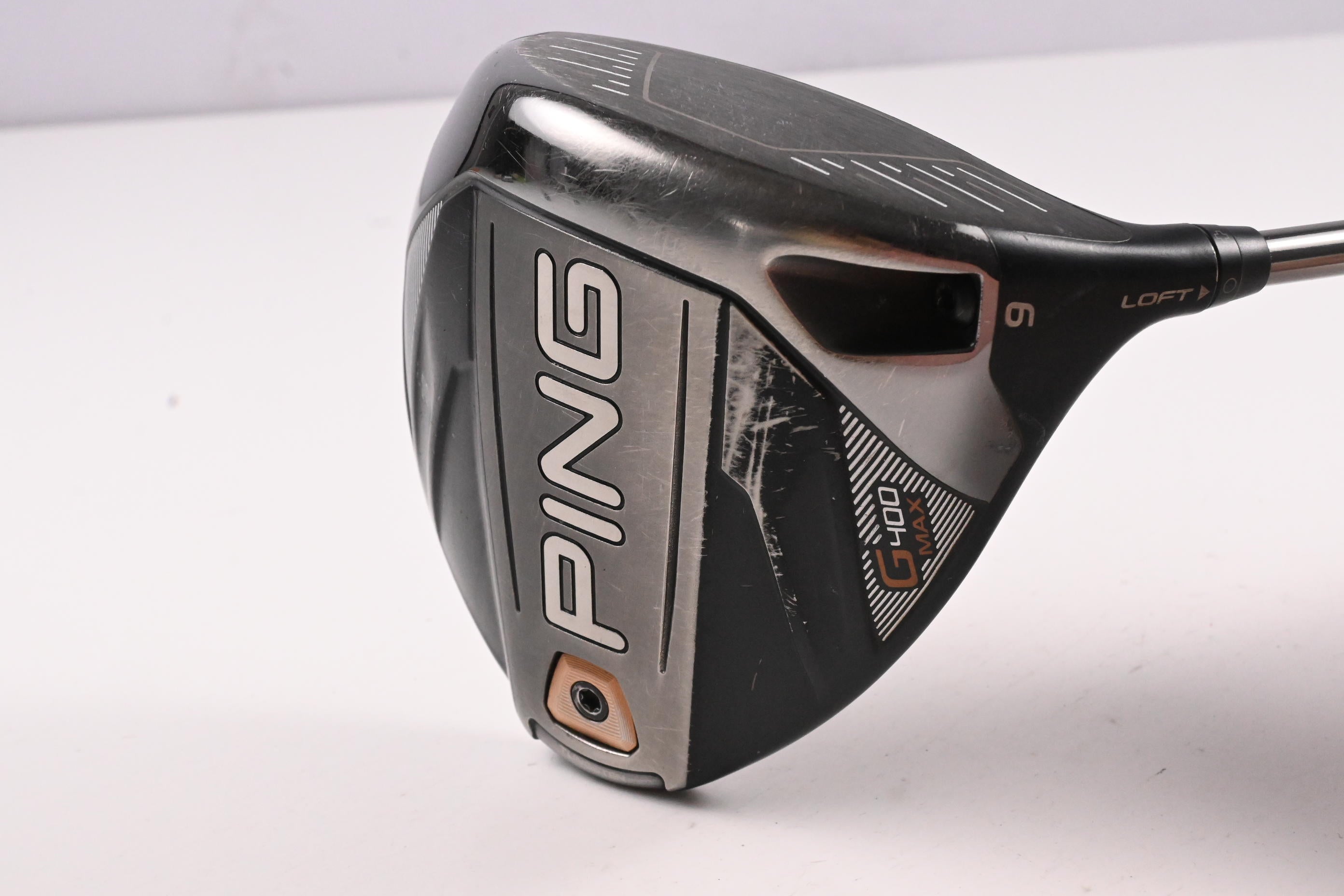 Ping G400 Max Driver / 9 Degree / Stiff Flex Ping Tour 65 Shaft