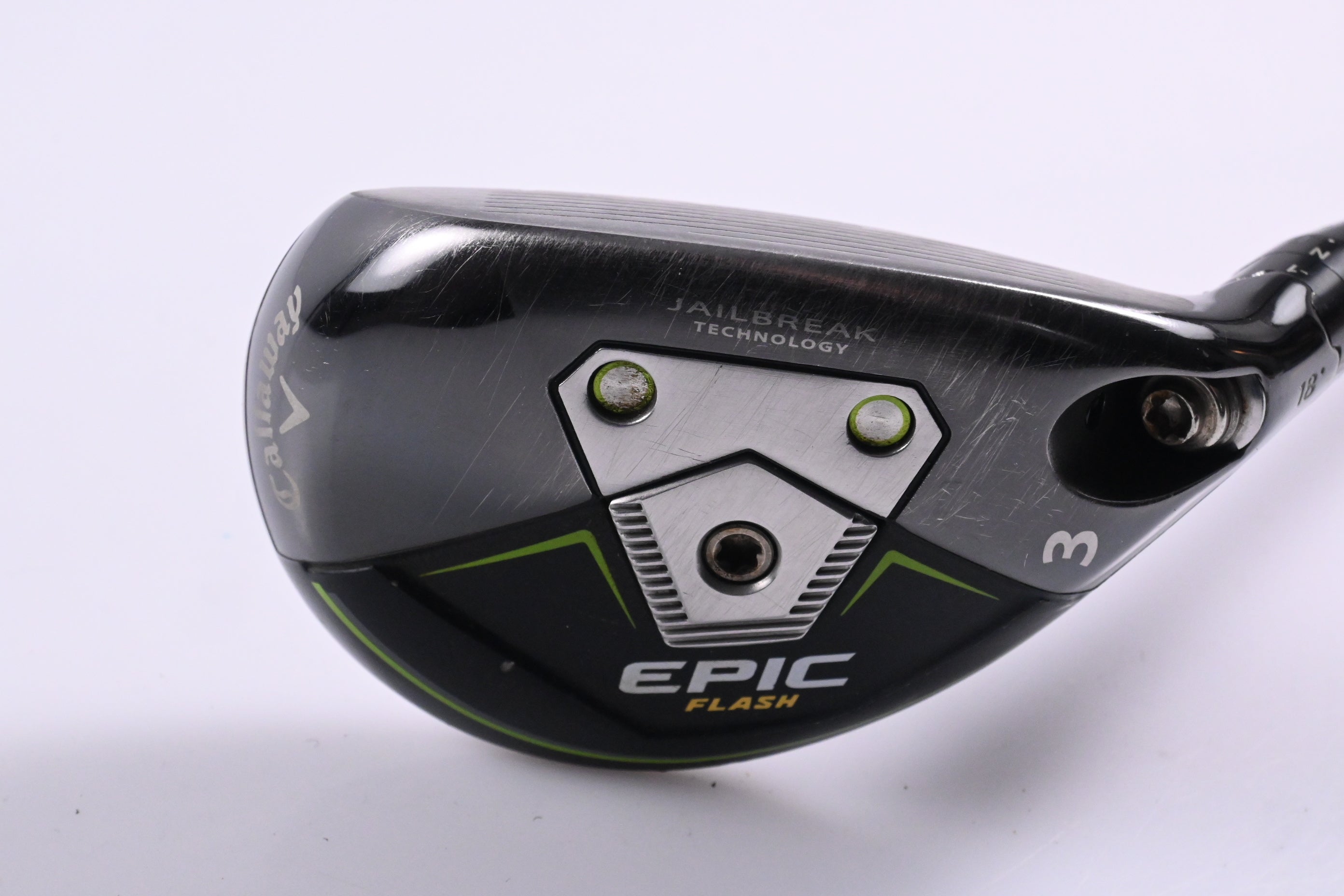 Callaway Epic Flash #3 Hybrid / 18 Degree / Regular Flex Tensei AV White 65