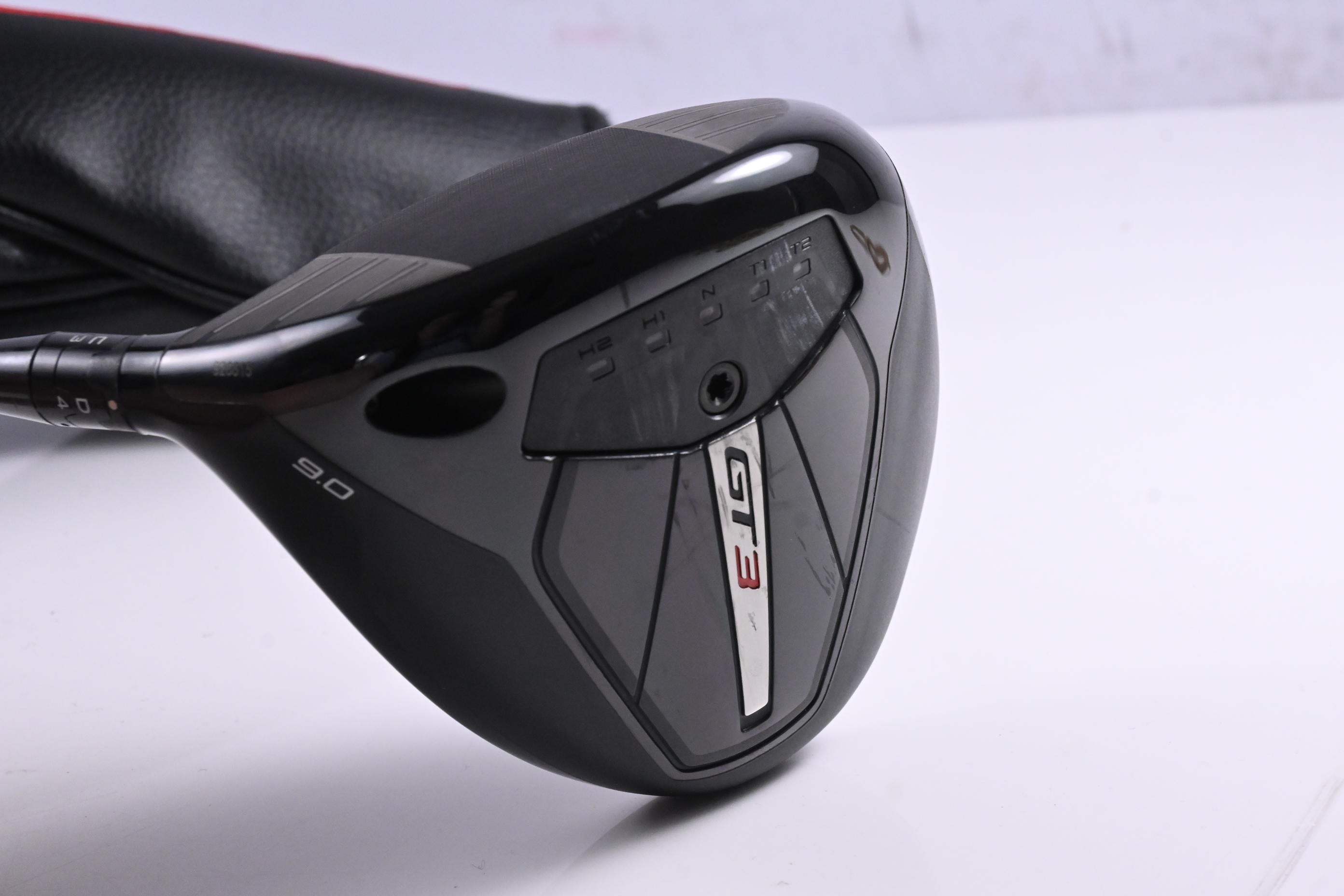 Left Hand Titleist GT3 Driver / 9 Degree / Stiff Flex HZRDUS Gen5 Black 70 Shaft