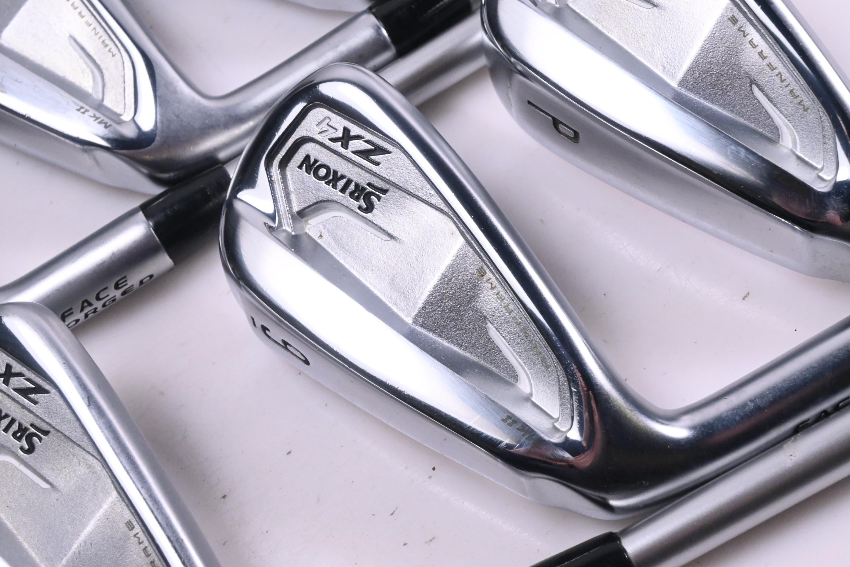 Left Hand Srixon ZX4 MK II Irons / 5-PW / Stiff Flex Tensei CK Red 80 Shafts