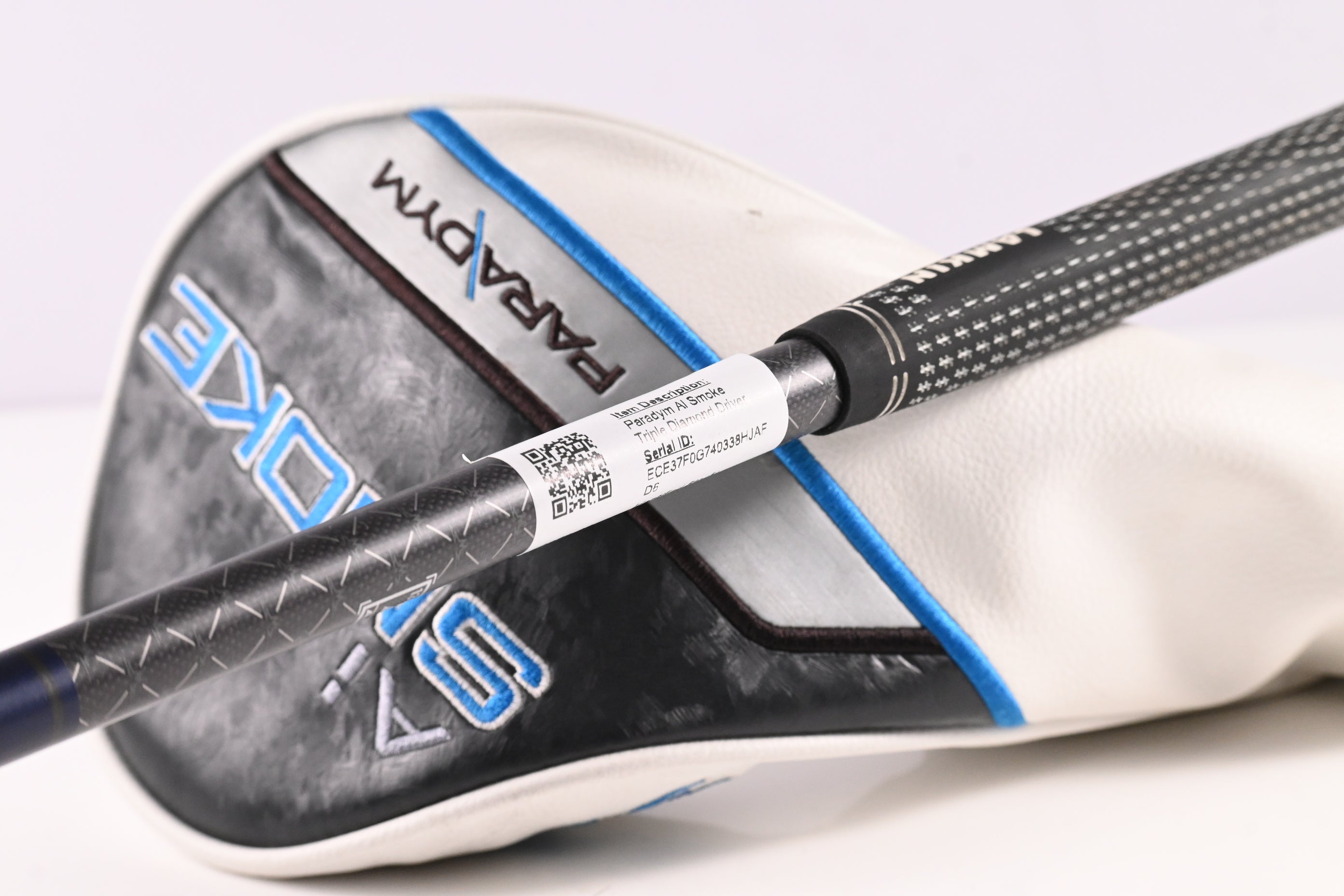 Callaway Paradym Ai Smoke Triple Diamond Driver / 10.5 Degree / Stiff Flex Shaft