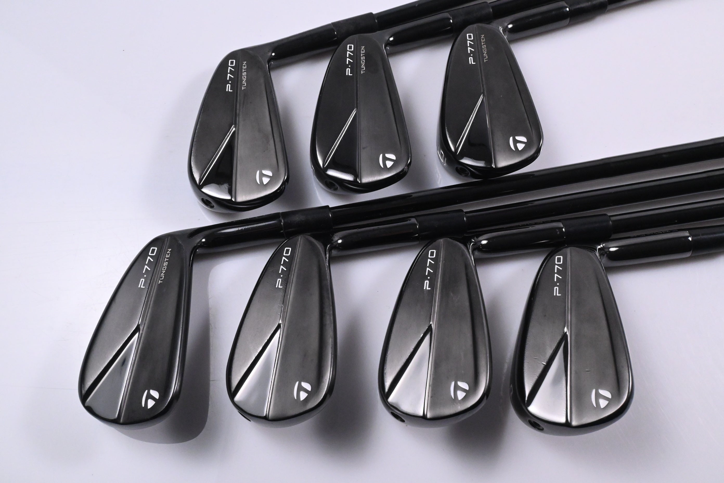 Taylormade P770 2023 Phantom Black Irons / 4-PW / Stiff Flex KBS Tour Shafts