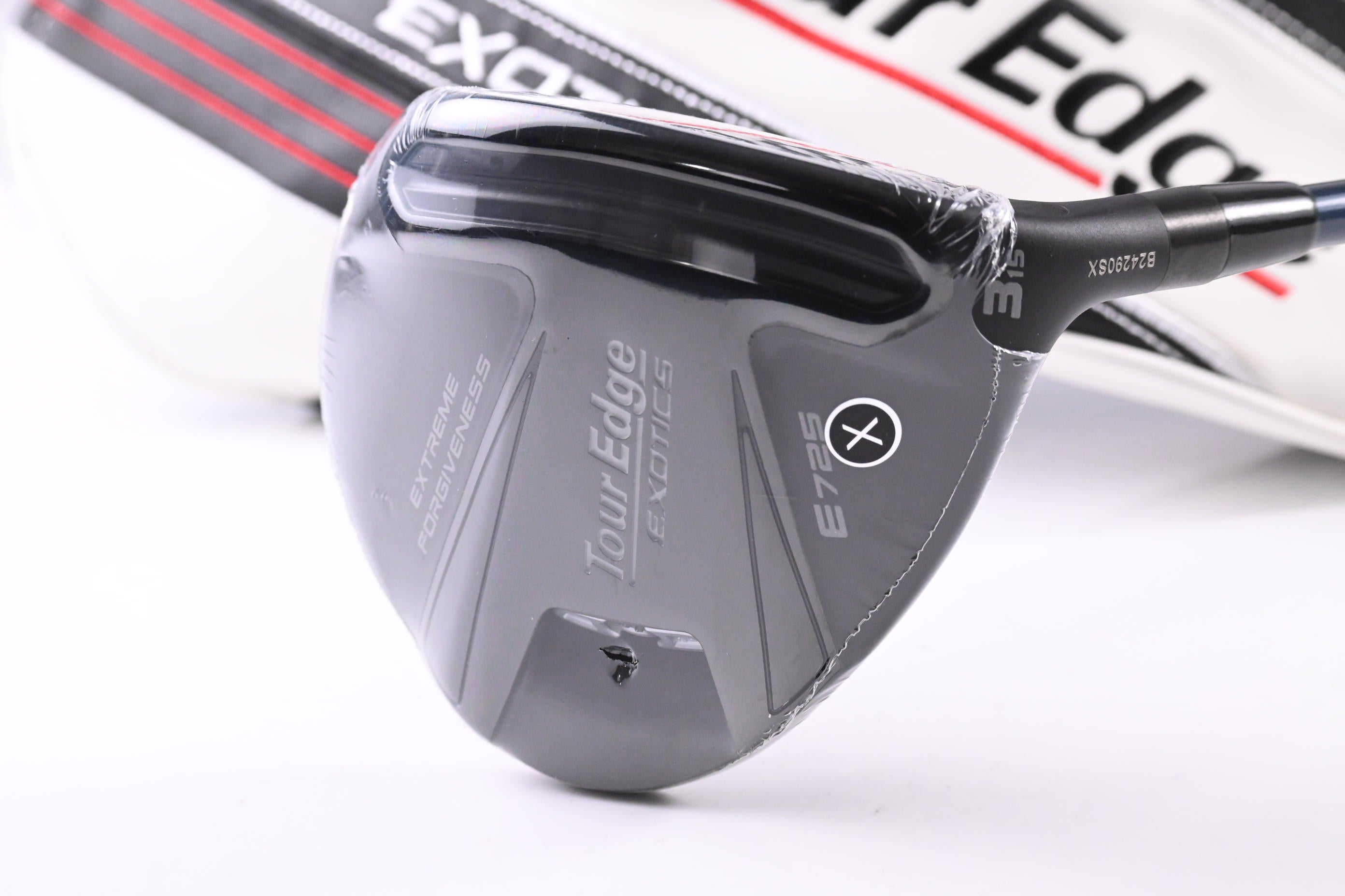 Tour Edge E725 #3 Wood / 15 Degree / X-Flex Denali Blue 70 Shaft