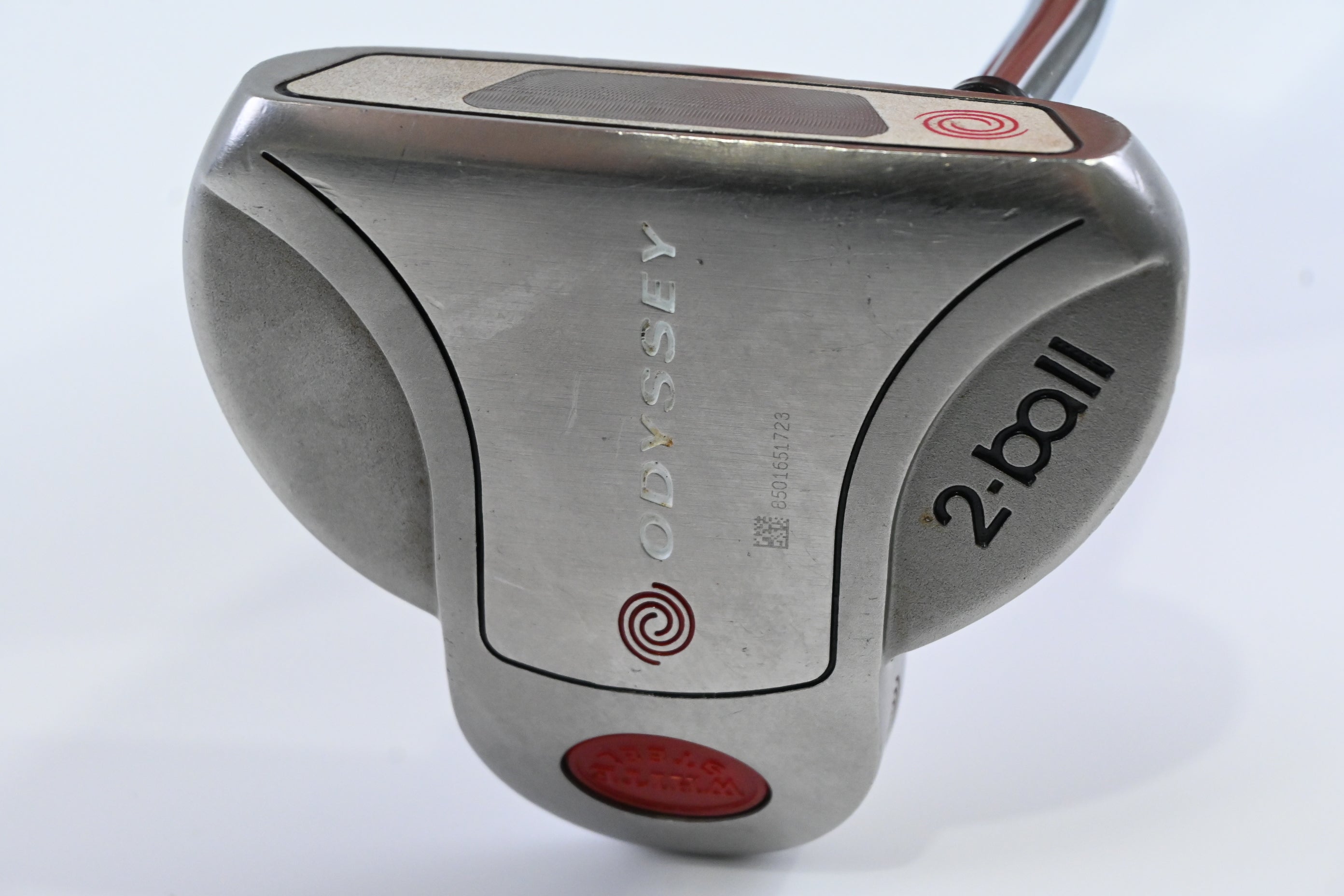 Odyssey White Steel 2 Ball Putter / 35 Inch