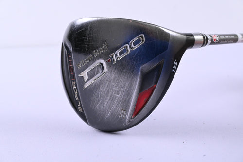 Wilson Staff D100 #3 Wood / 15 Degree / Regular Flex Matrix Ozik HD5.1 Shaft