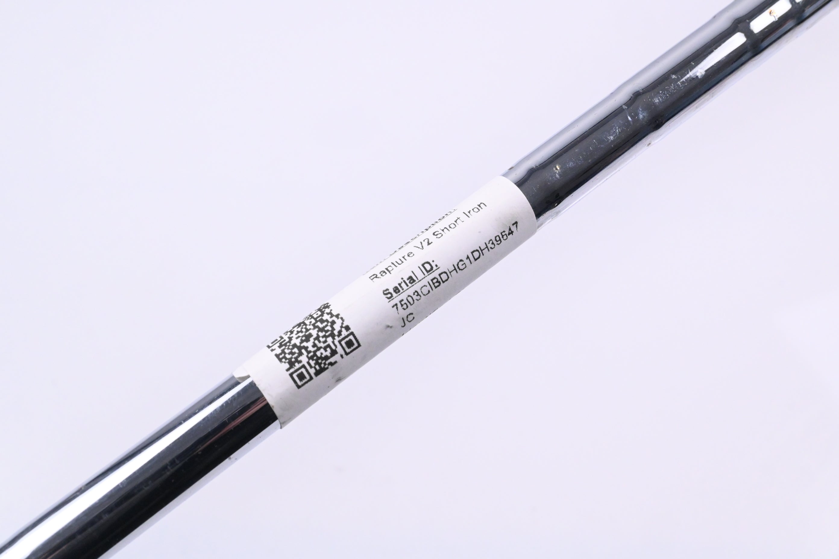 Ping Rapture V2 #9 Iron / Black Dot / Regular Flex Ping Shaft