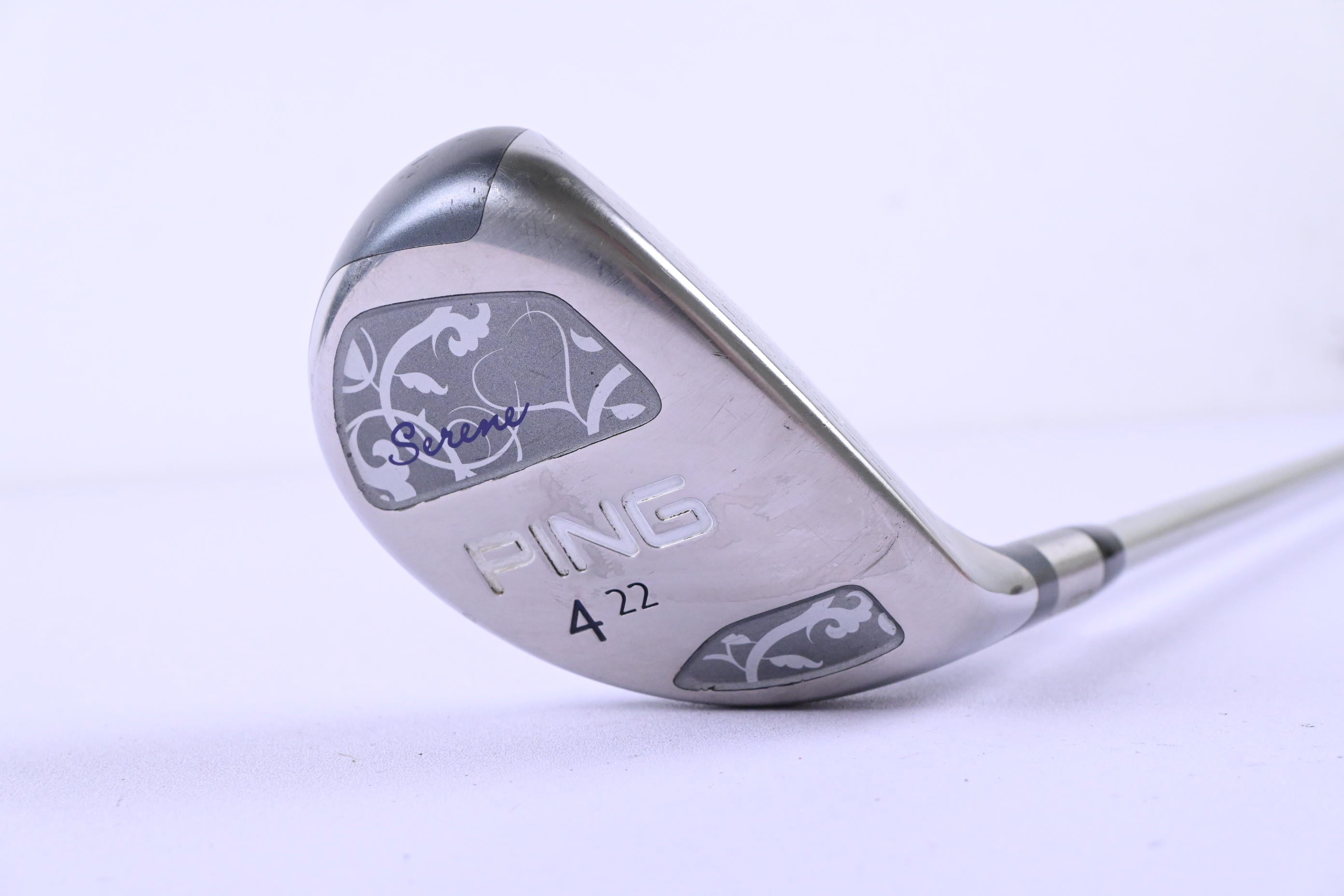 Ladies Ping Serene #4 Hybrid / 22 Degree / Ladies Flex Ping ULT 210 Shaft