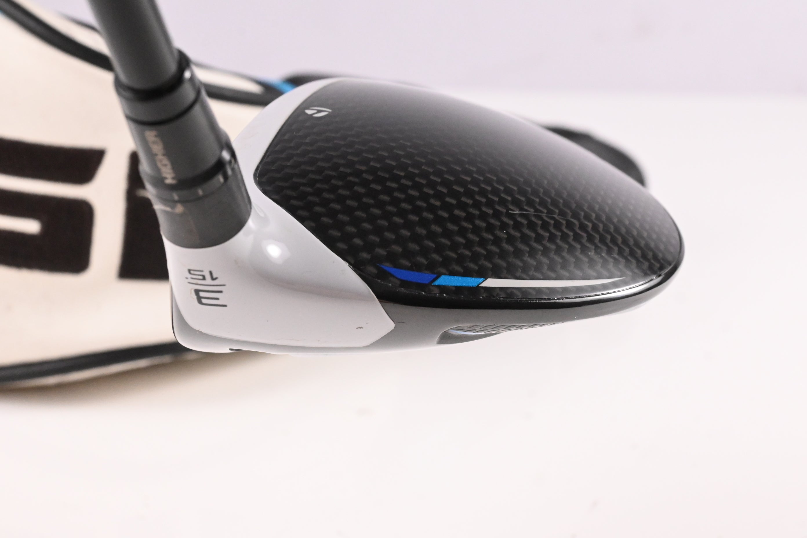 Taylormade SIM2 Ti #3 Wood / 15 Degree / Stiff Flex Tensei AV Blue 65 Shaft