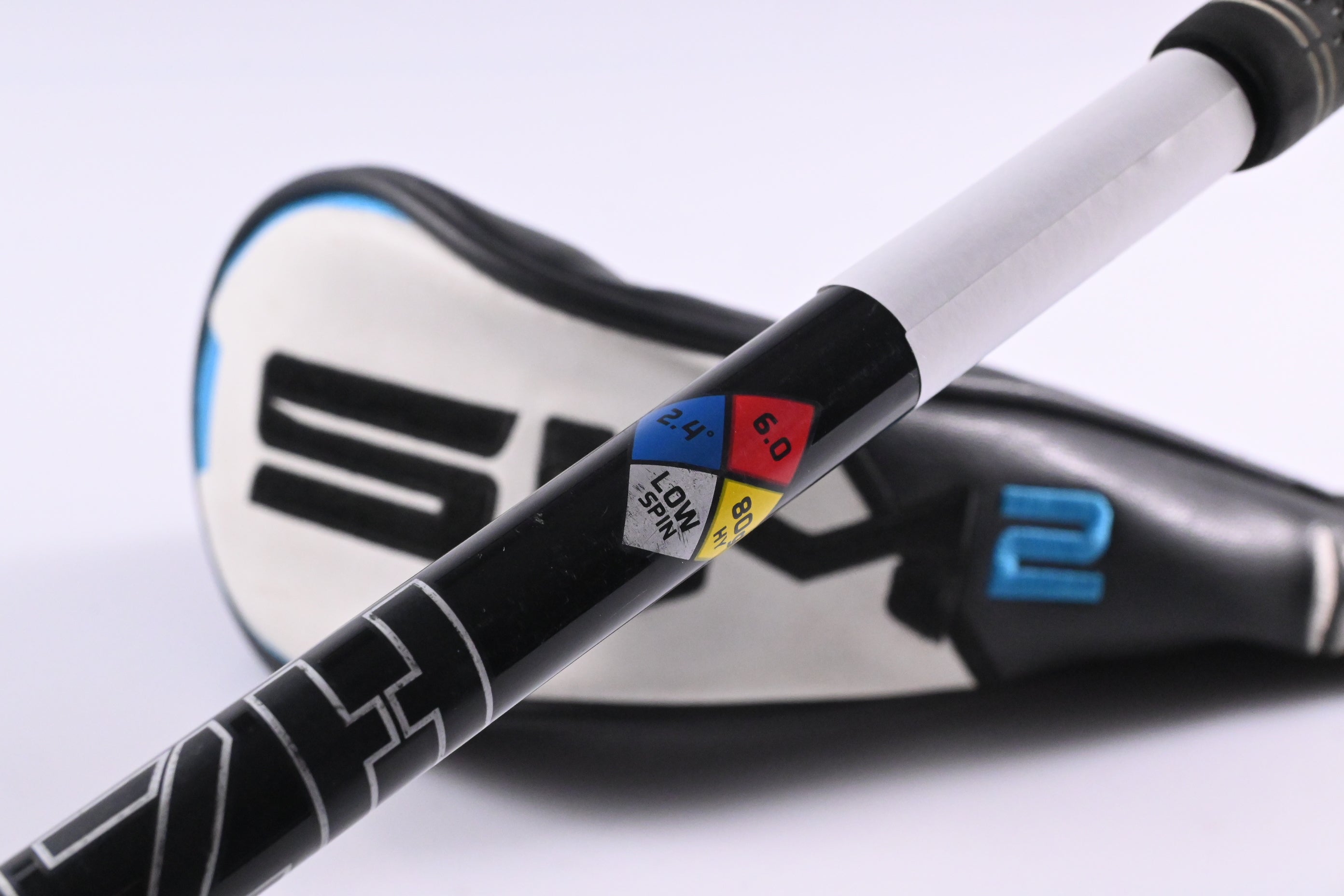 Taylormade SIM2 Max #4 Hybrid / 22 Degree / Stiff Flex Hzrdus Smoke RDX Black 80