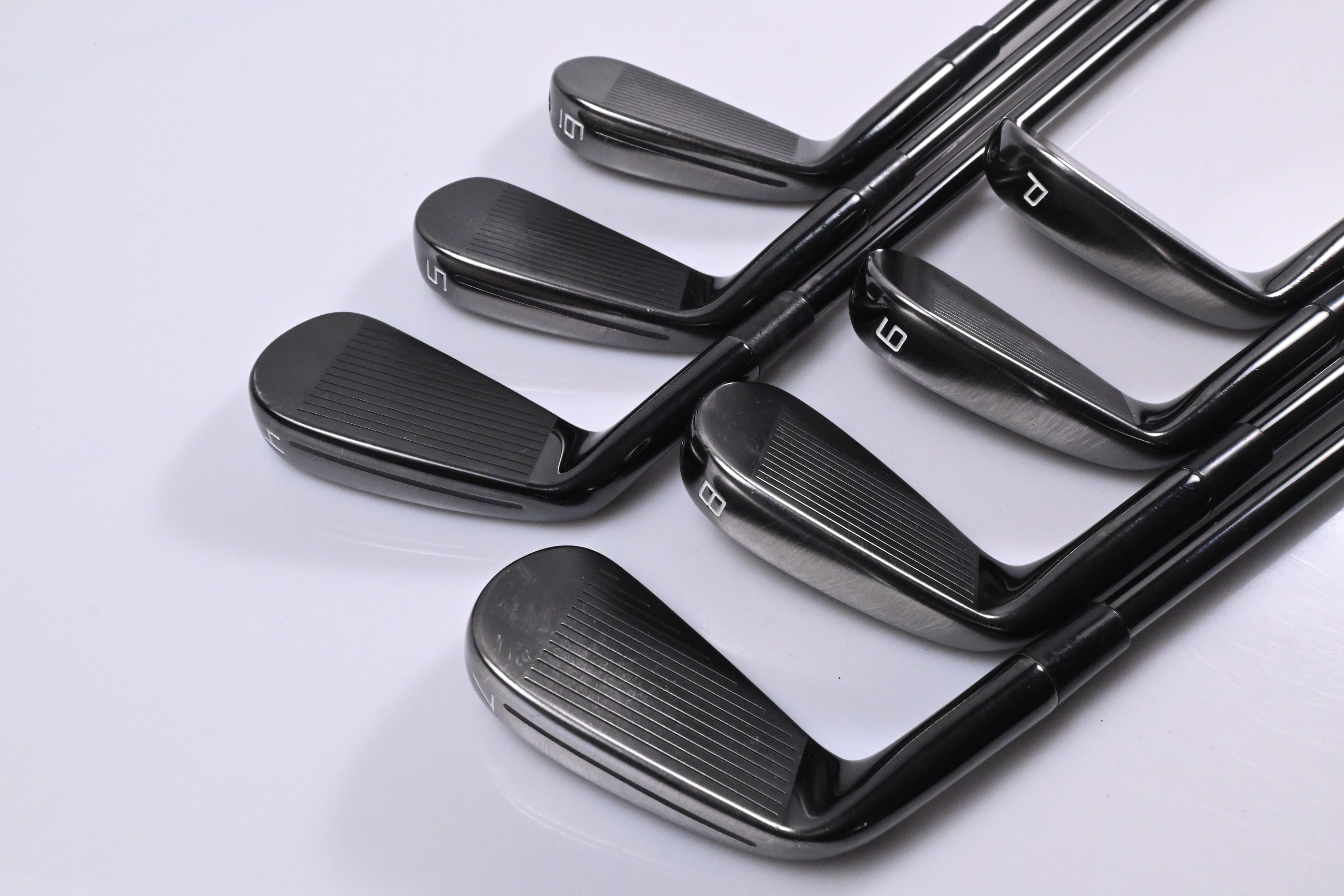 Taylormade P770 2023 Phantom Black Irons / 4-PW / Stiff Flex KBS Tour Shafts