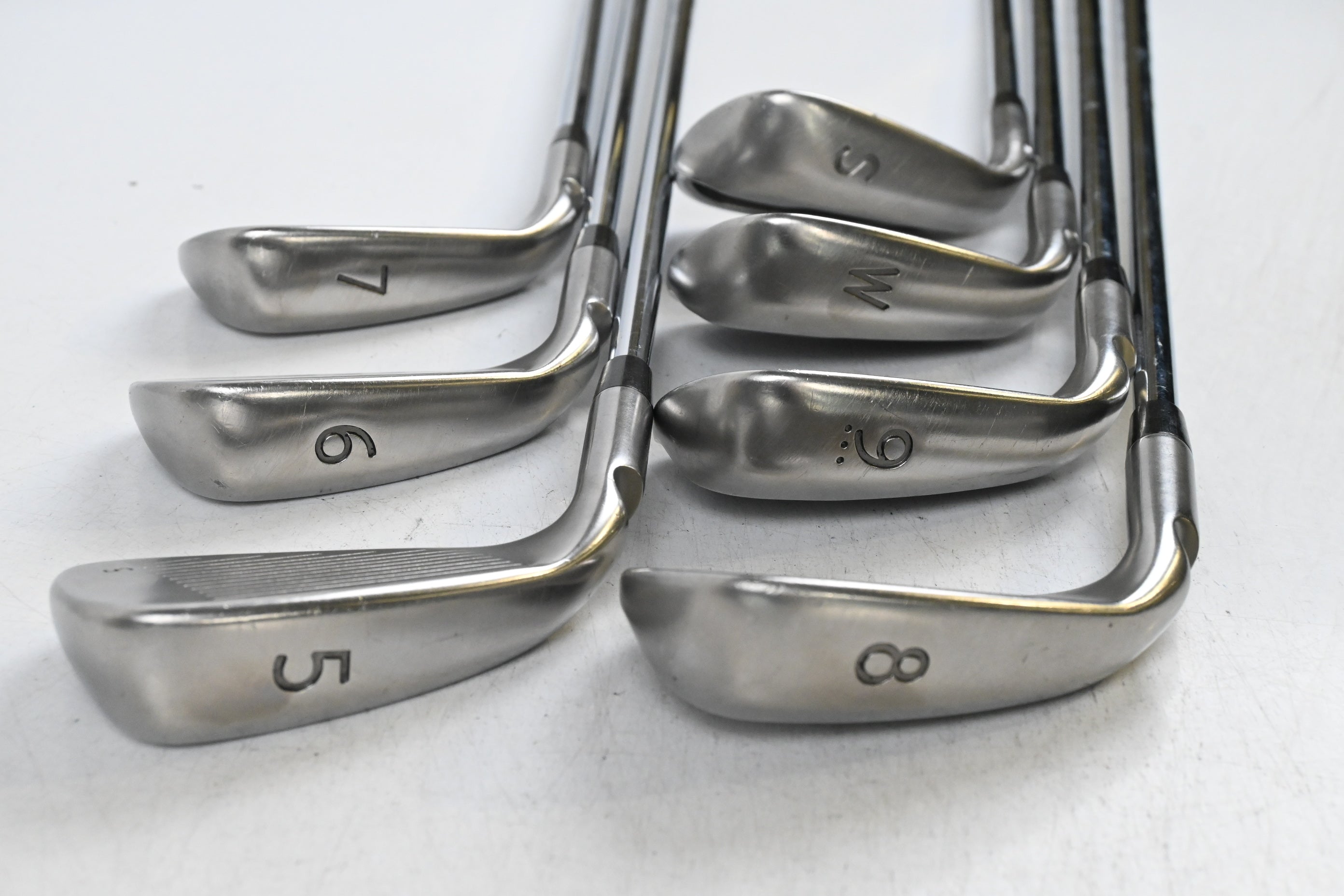 Ping G Series Irons / 5-PW+SW / Orange Dot / Regular Flex Ping AWT 2.0 Shafts