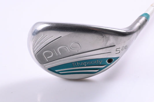 Ladies Ping Rhapsody 2015 #5 Hybrid / 26 Degree / Ladies Flex Ping ULT 220 Shaft