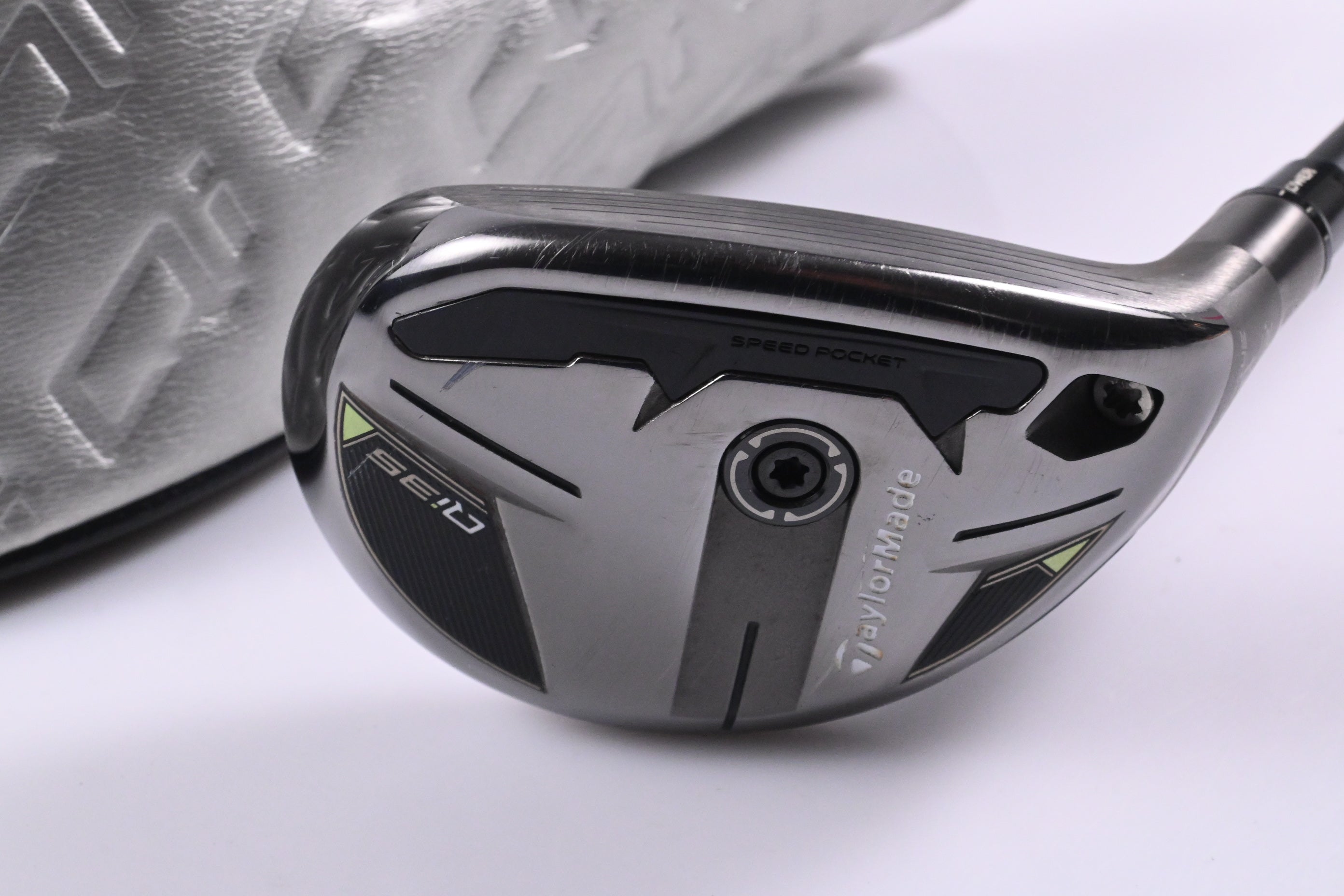 Taylormade Qi35 #4 Hybrid / 22 Degree / Regular Flex Fujikura Ventus Blue 6