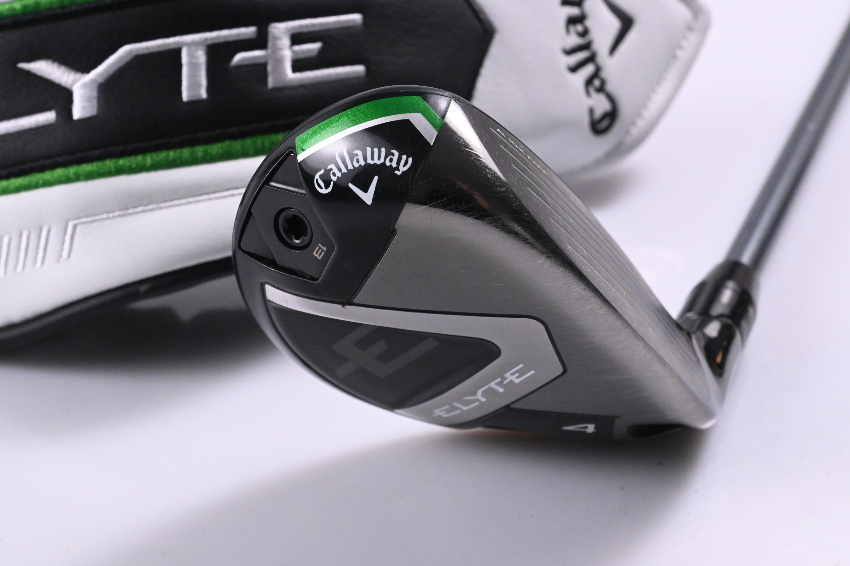 Callaway Elyte #4 Hybrid / 22 Degree / Stiff Flex Denali Charcoal 70 Shaft