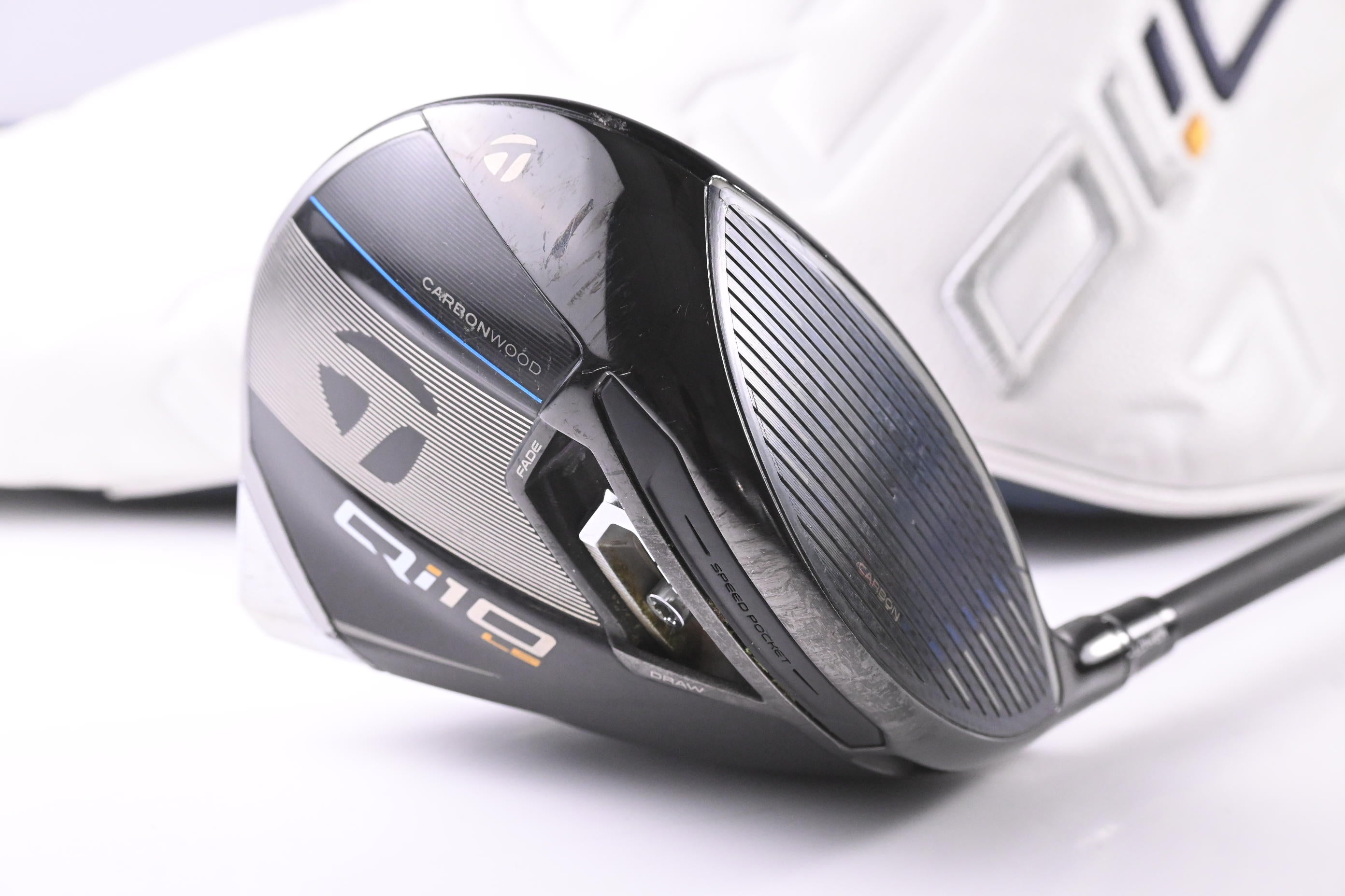 Taylormade Qi10 LS Driver / 10.5 Degree / Stiff Flex Reax Blue 50 Shaft
