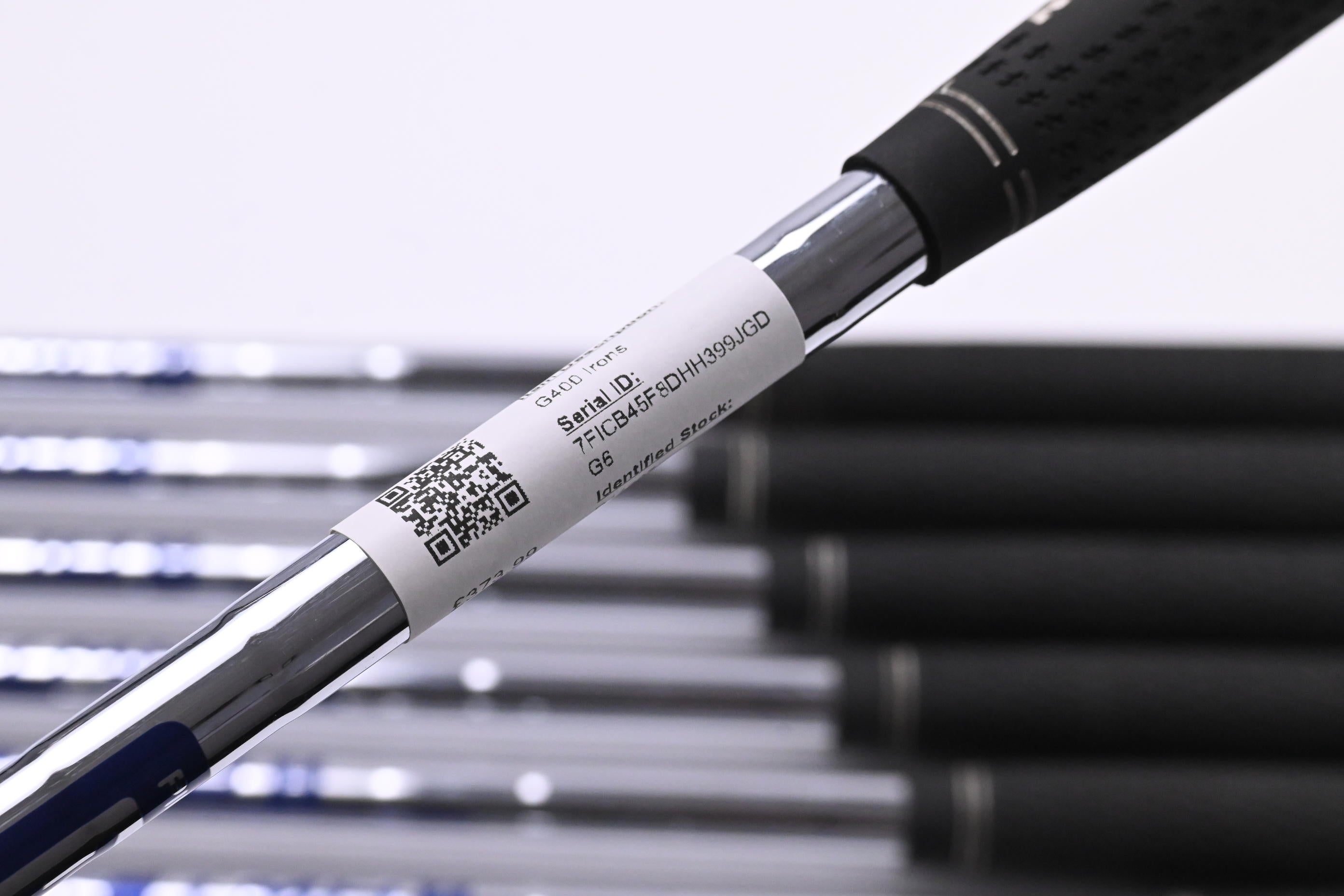 Ping G400 Irons / 5-PW+UW / Silver Dot / Regular Flex Ping AWT 2.0 Shafts