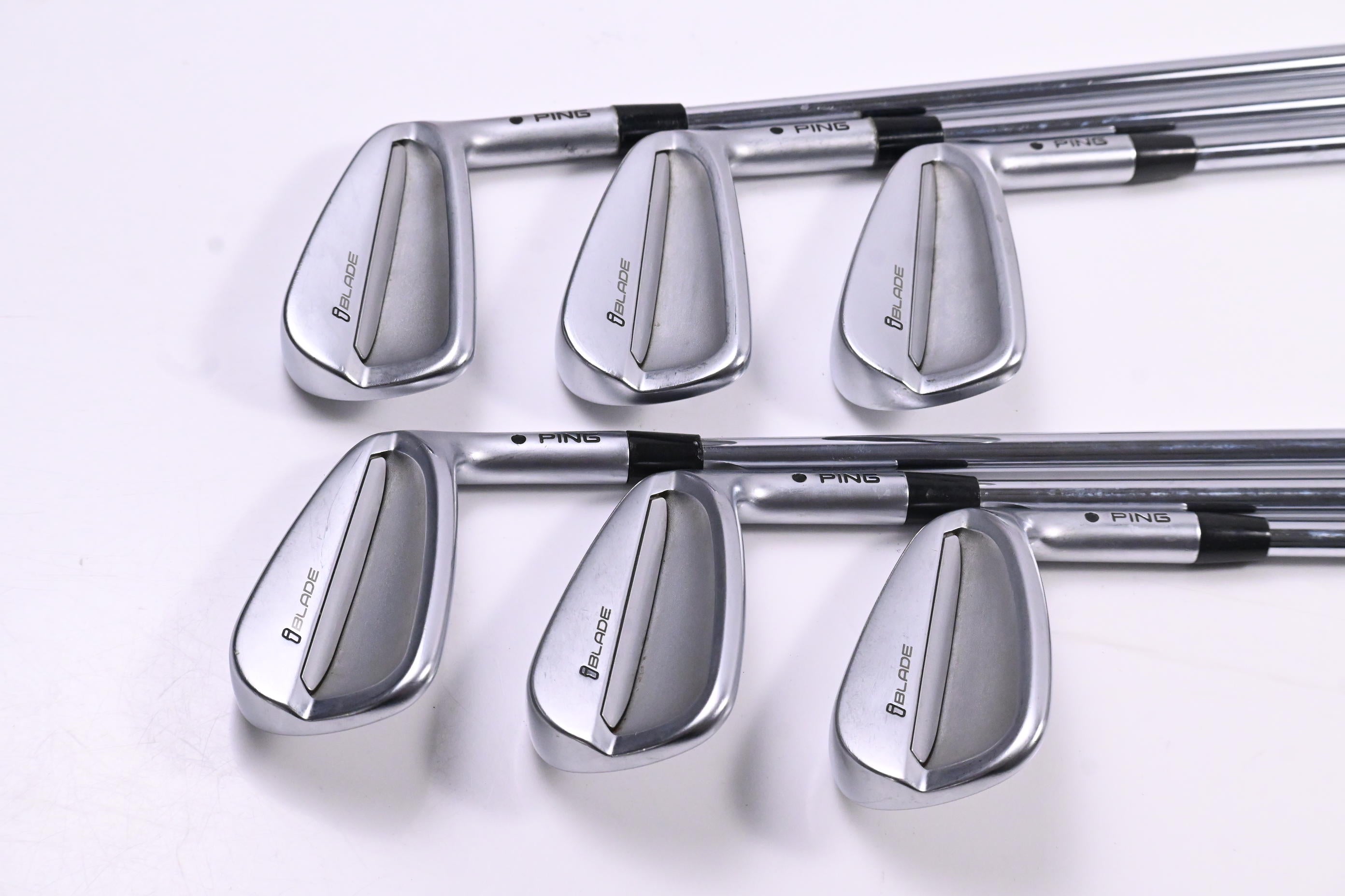 Ping iBlade Irons / 5-PW / Black Dot / Stiff Flex Project X Shafts