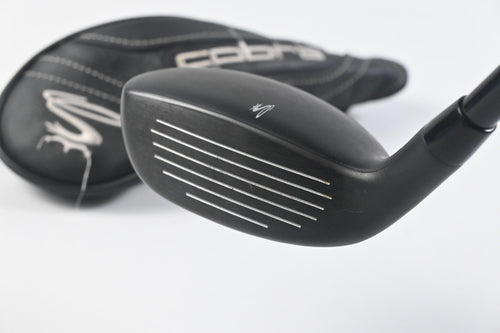 Cobra King F9 #4 Hybrid / 21 Degree / Stiff Flex Fujikura Atmos Black 7 Shaft