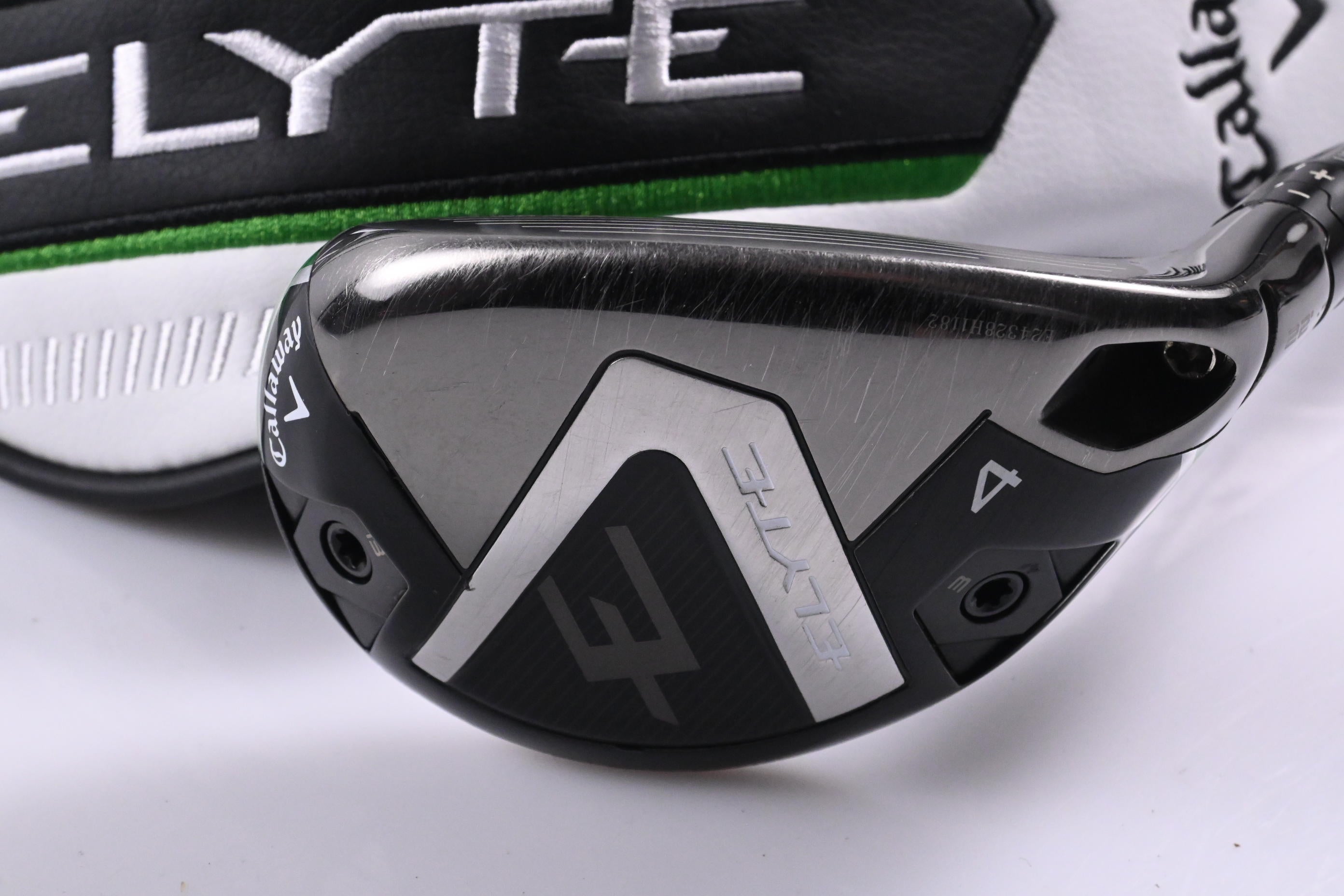 Callaway Elyte #4 Hybrid / 22 Degree / Stiff Flex Denali Charcoal 70 Shaft