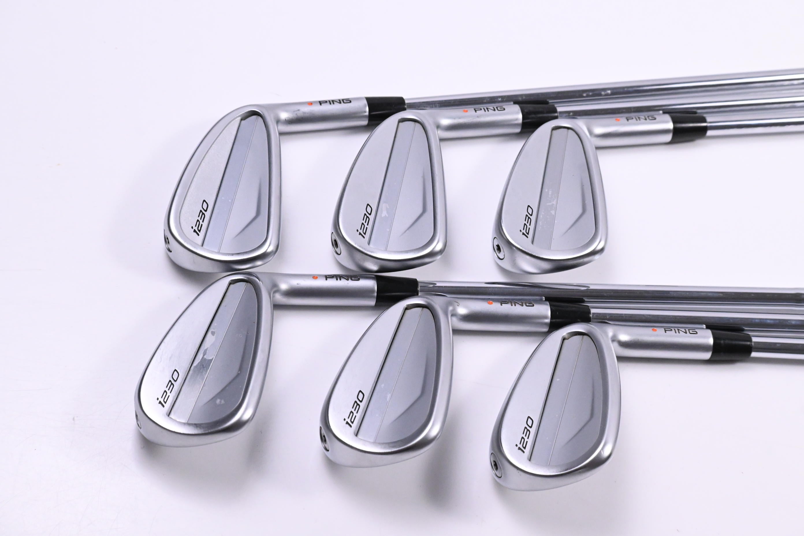 Ping i230 Irons / 5-PW / Orange Dot / Stiff Flex N.S.Pro Modus³ Tour 105 Shafts