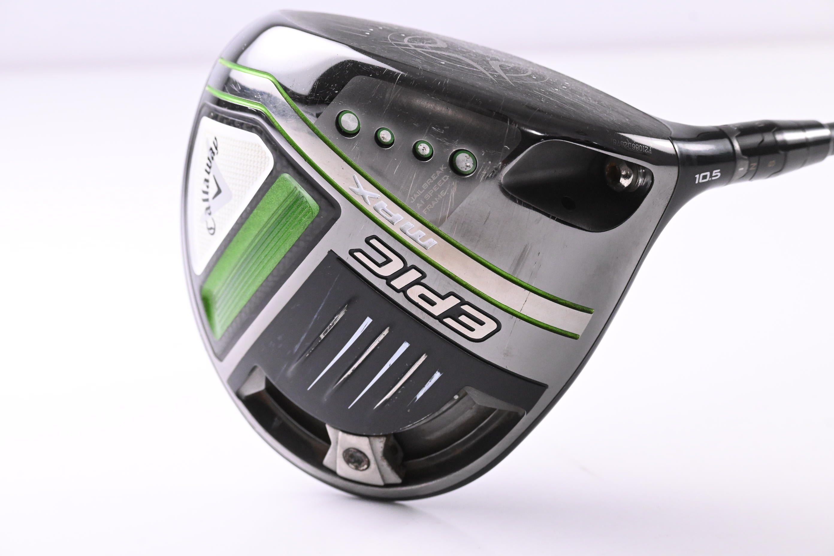 Callaway Epic Max Driver / 10.5 Degree / Senior Flex HZRDUS Smoke iM10 Green 50