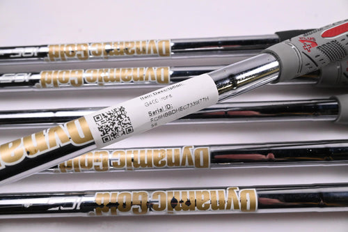 Ping G400 Irons / 5-PW / Green Dot / Stiff Flex Dynamic Gold 105 S300 Shafts
