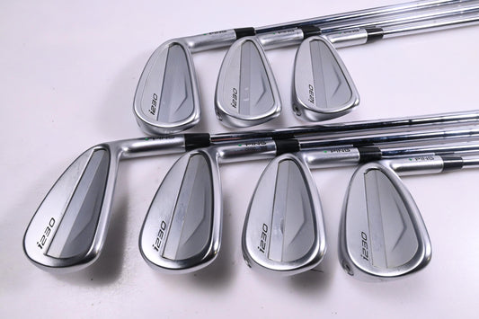 Ping i230 Irons / 4-PW / Green Dot / Stiff Flex KBS Tour 120 Shafts
