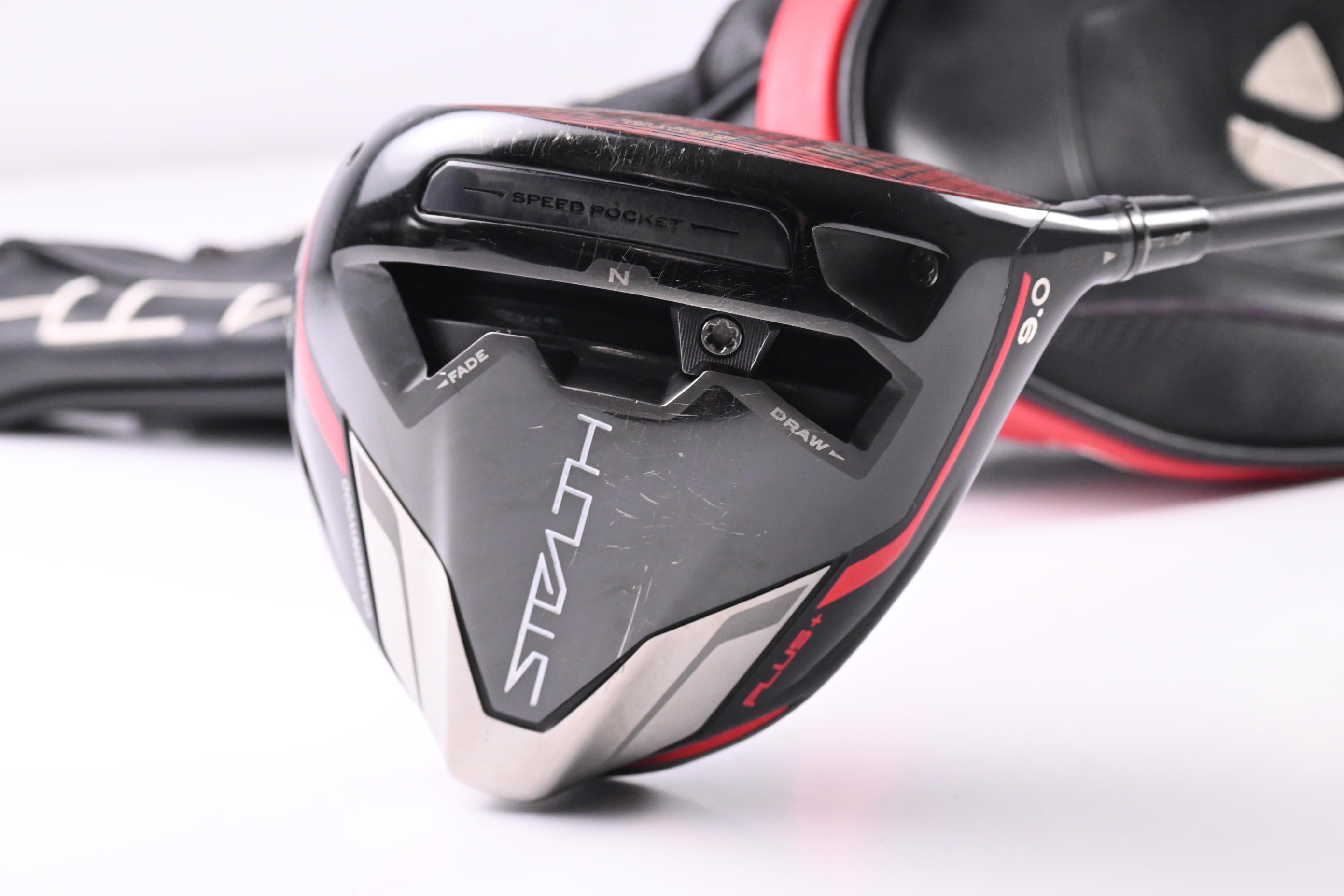 Taylormade Stealth Plus Driver / 9 Degree / Stiff Flex HZRDUS Yellow 63 Shaft